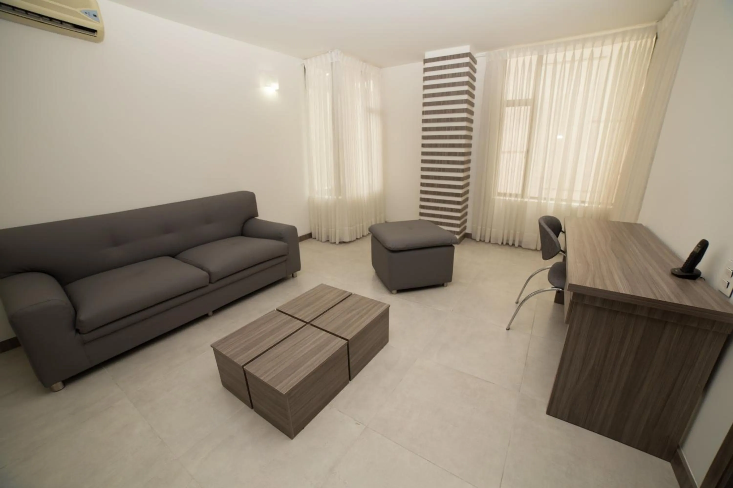 Inner courtyard view in Hotel Torre Poblado