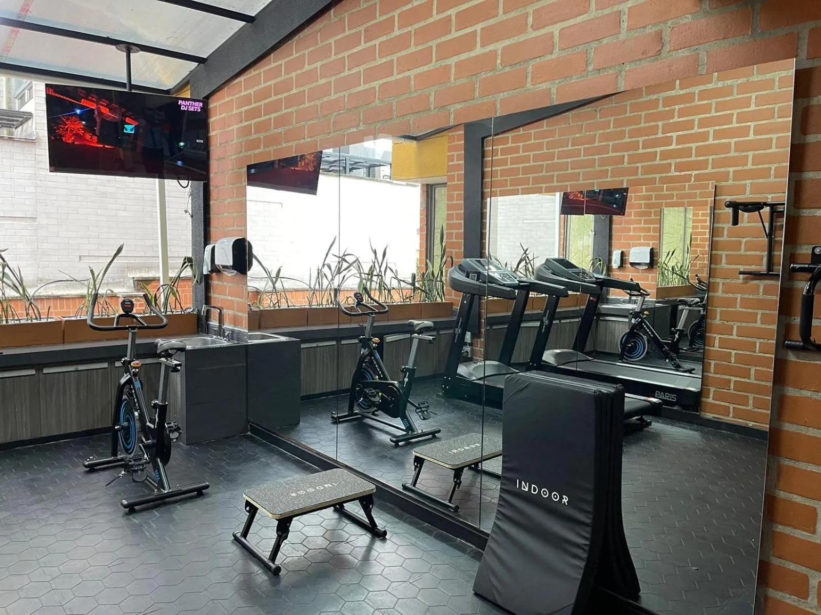 Fitness centre/facilities in Hotel Torre Poblado