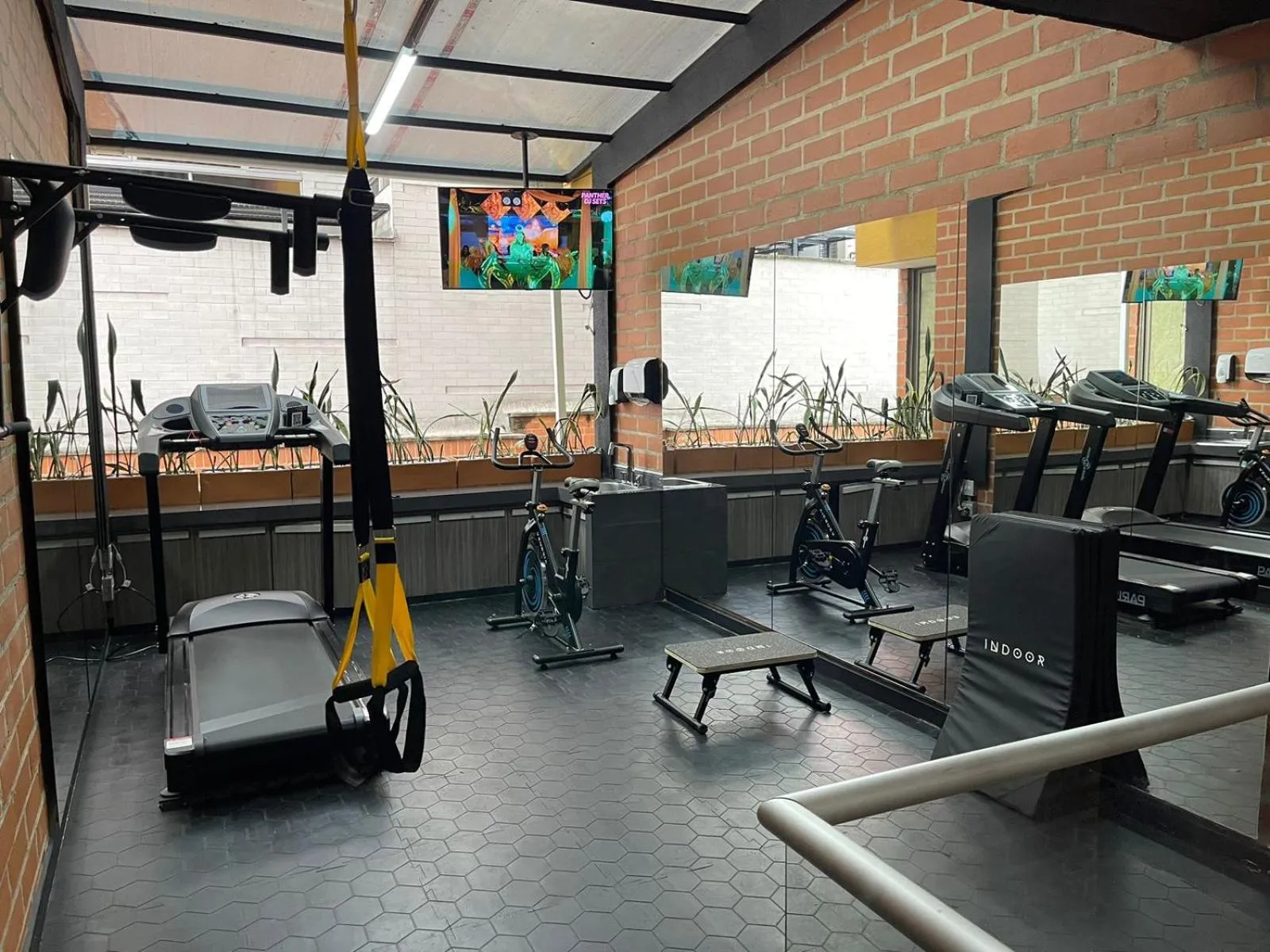 Fitness centre/facilities in Hotel Torre Poblado