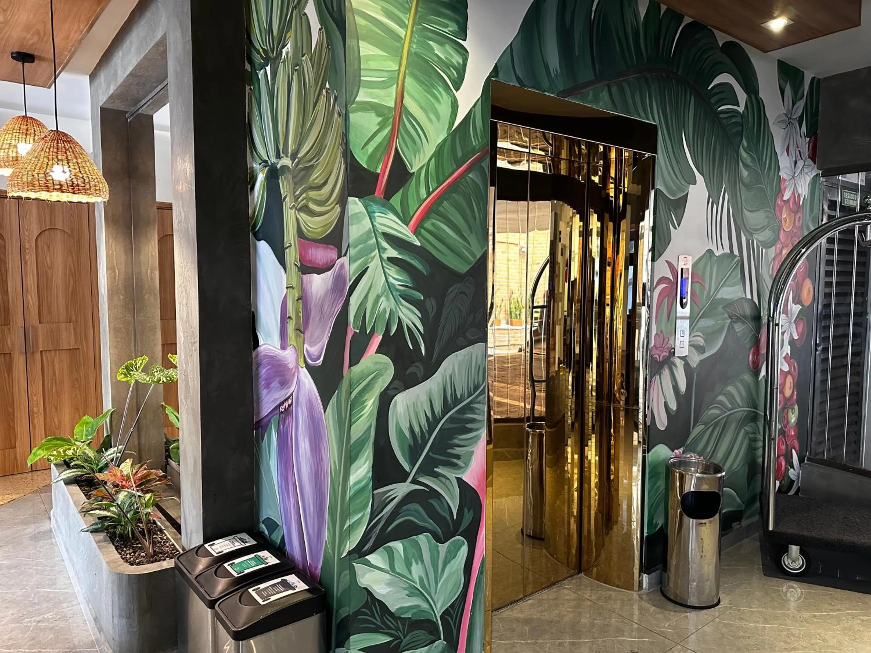 Lobby or reception in Hotel Torre Poblado