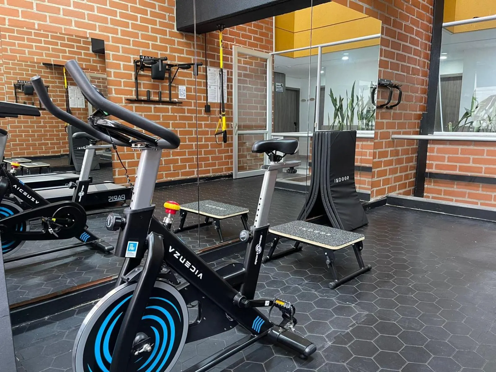 Fitness centre/facilities in Hotel Torre Poblado