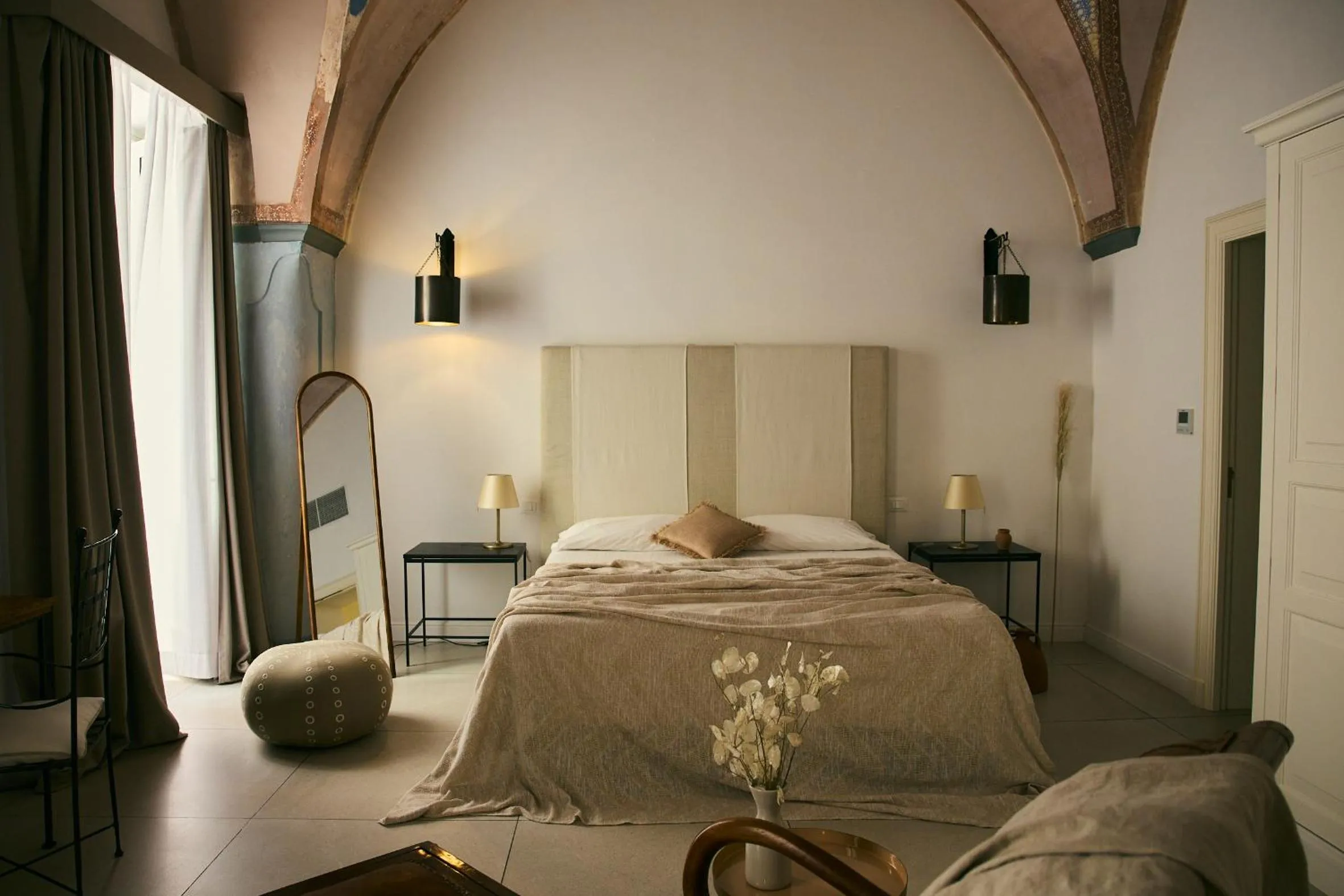 Bed in Relais Corte Palmieri & Il Chiostro - Residenza d'epoca