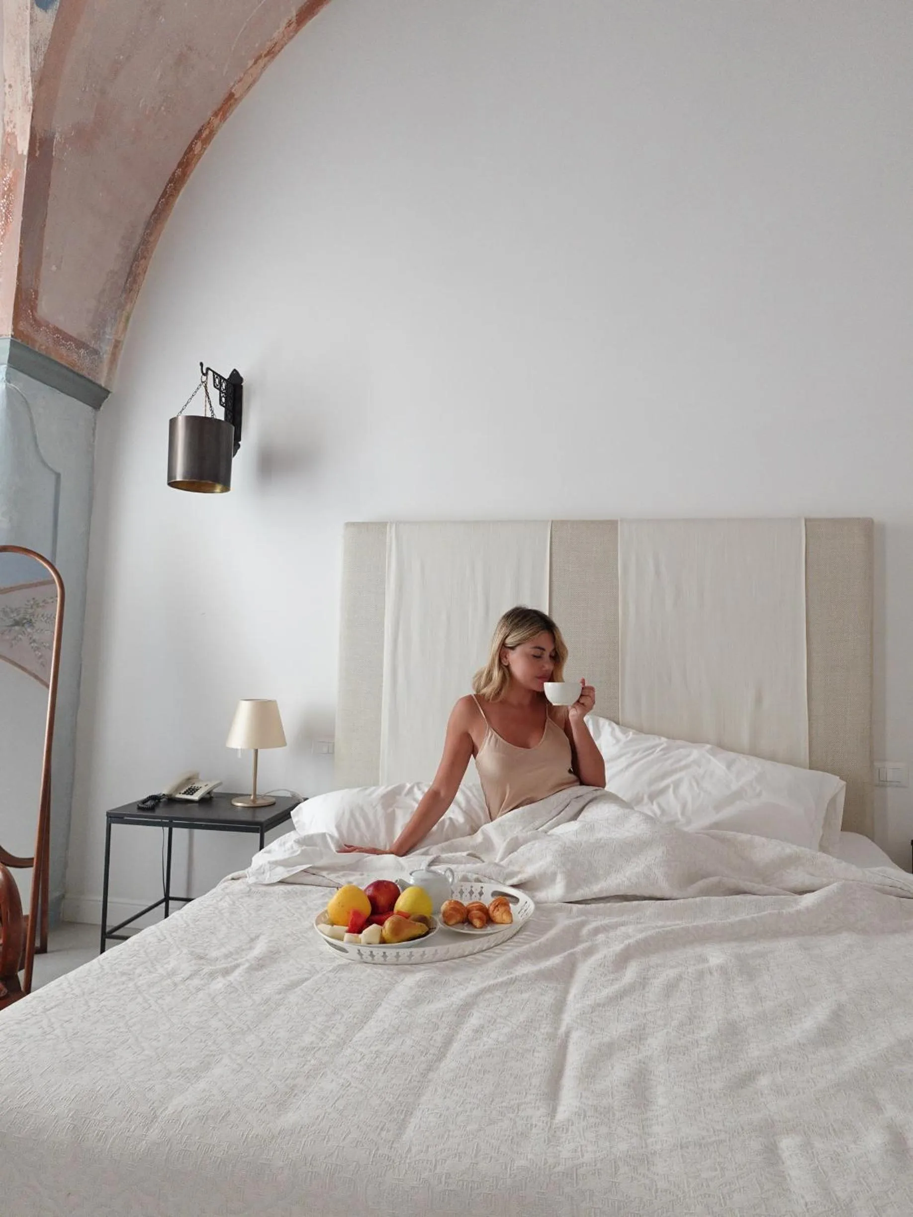 Bed in Relais Corte Palmieri & Il Chiostro - Residenza d'epoca