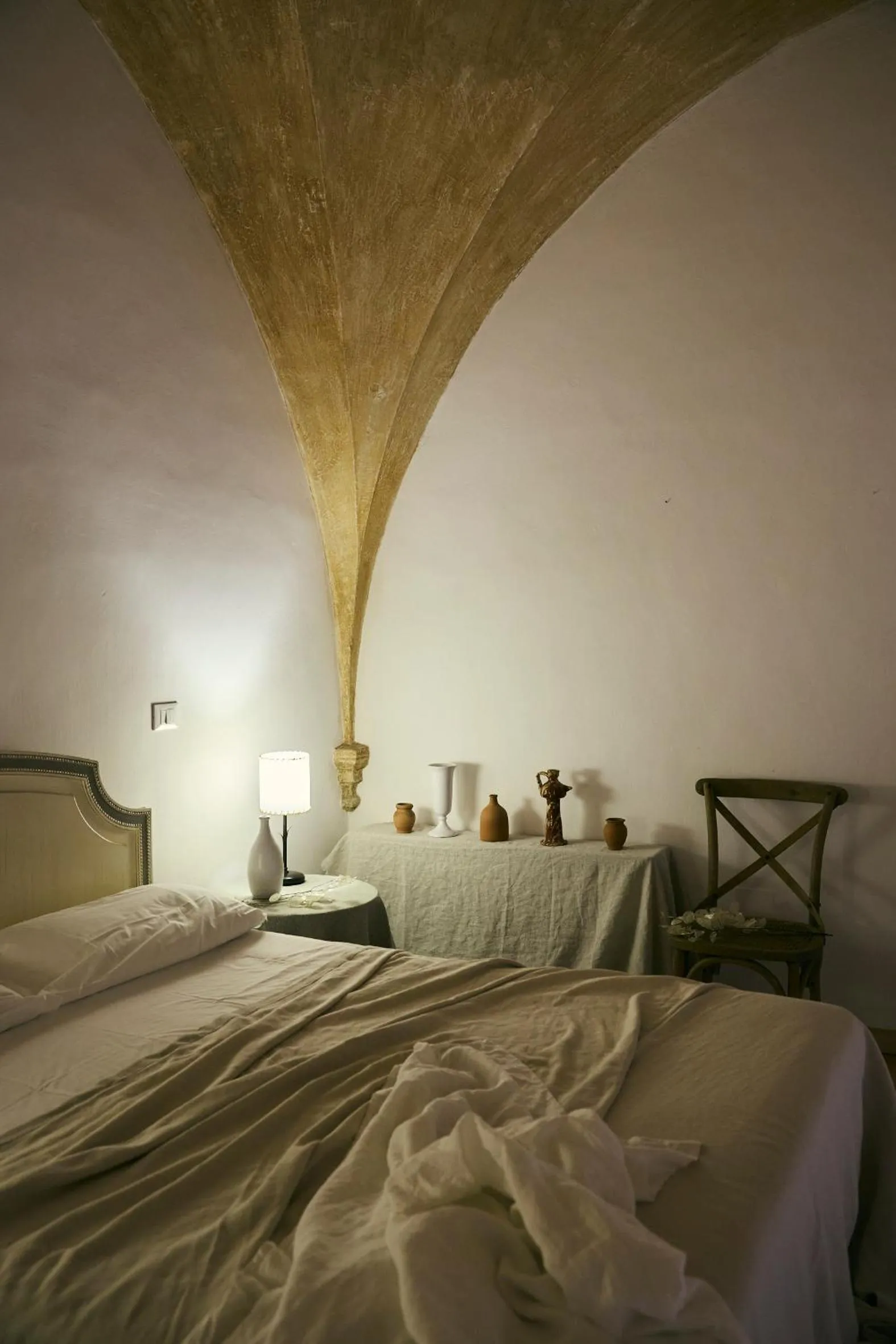 Bed in Relais Corte Palmieri & Il Chiostro - Residenza d'epoca