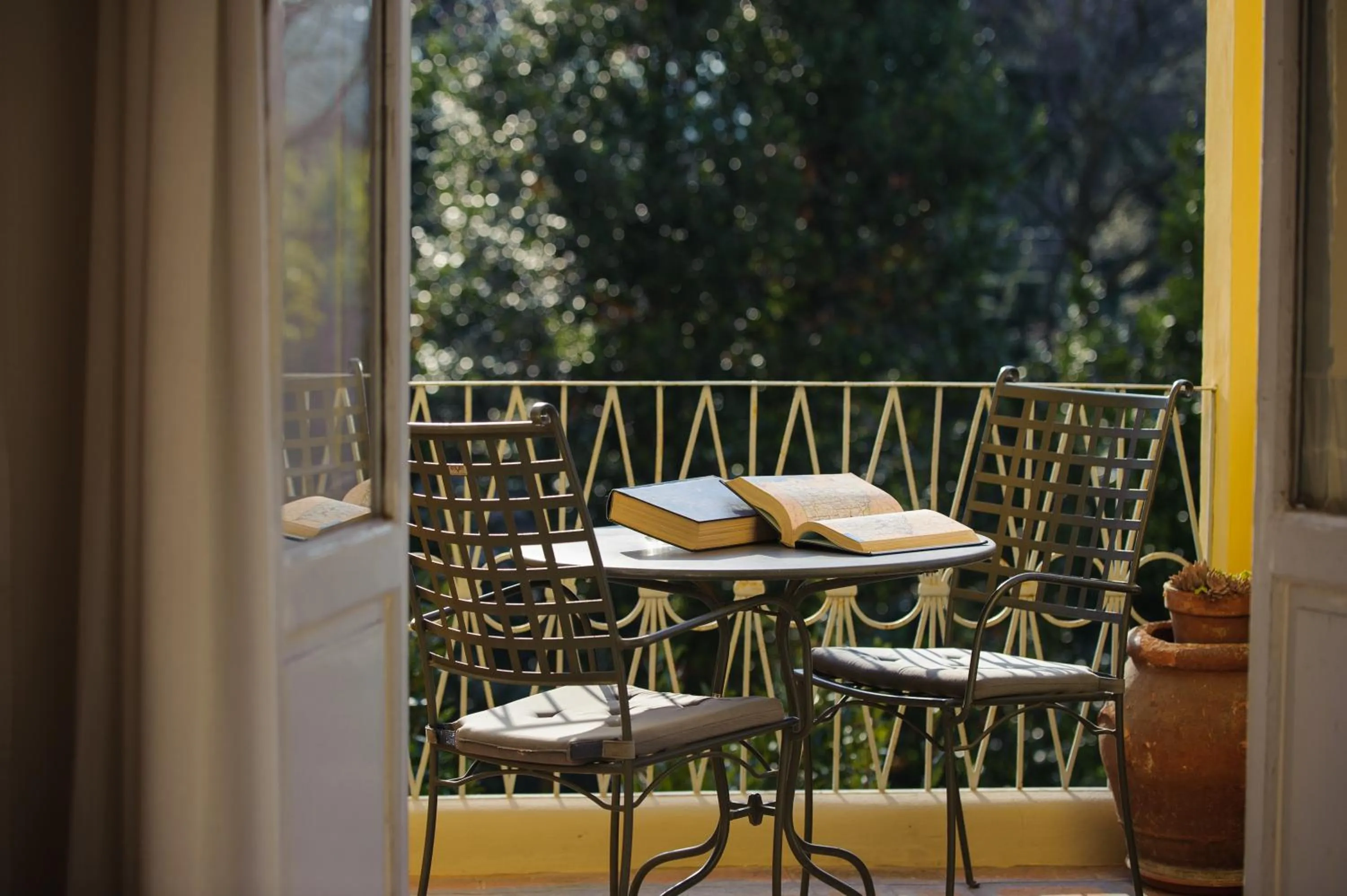 Patio in Hotel Annalena