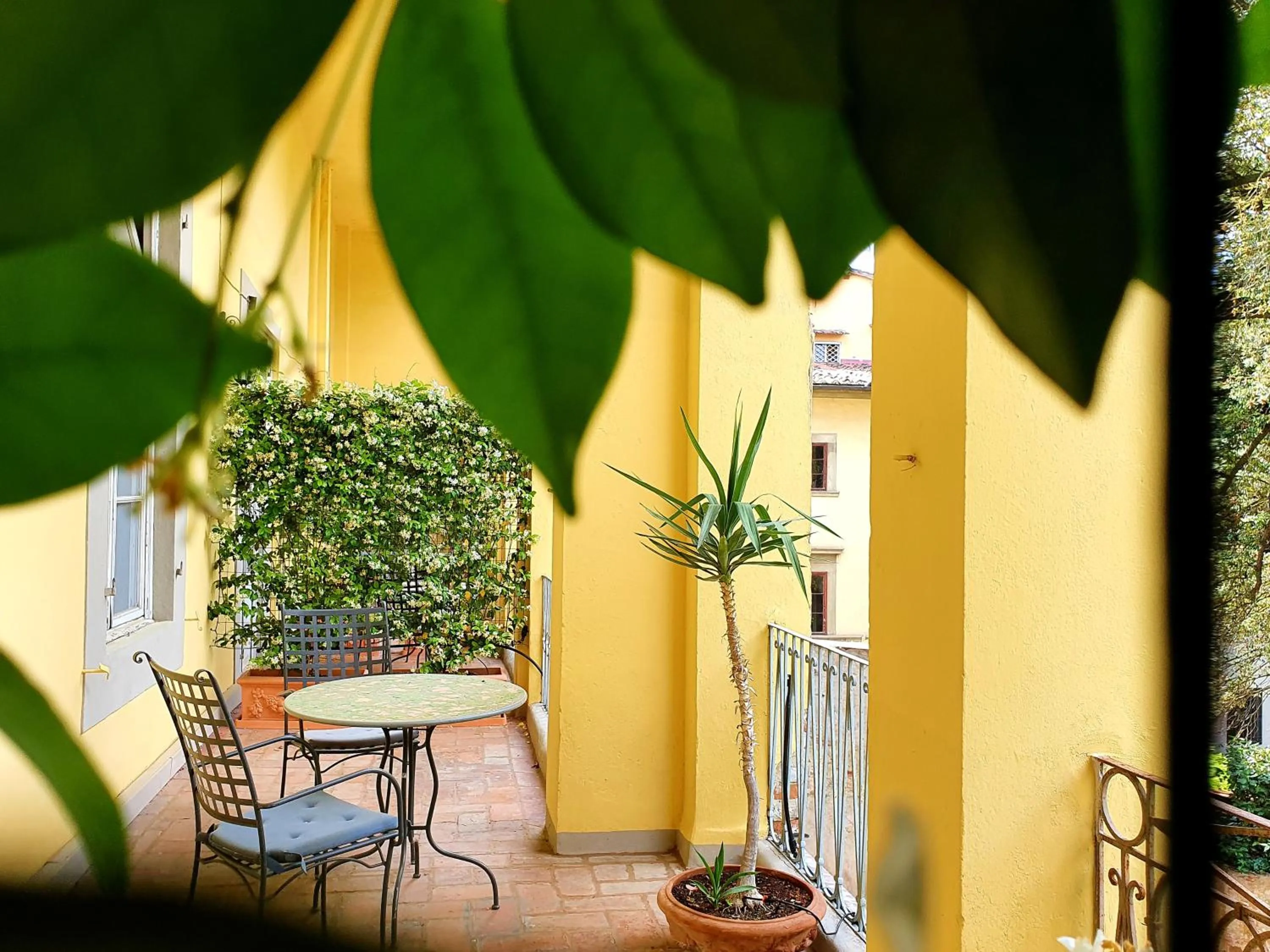 Balcony/Terrace in Hotel Annalena