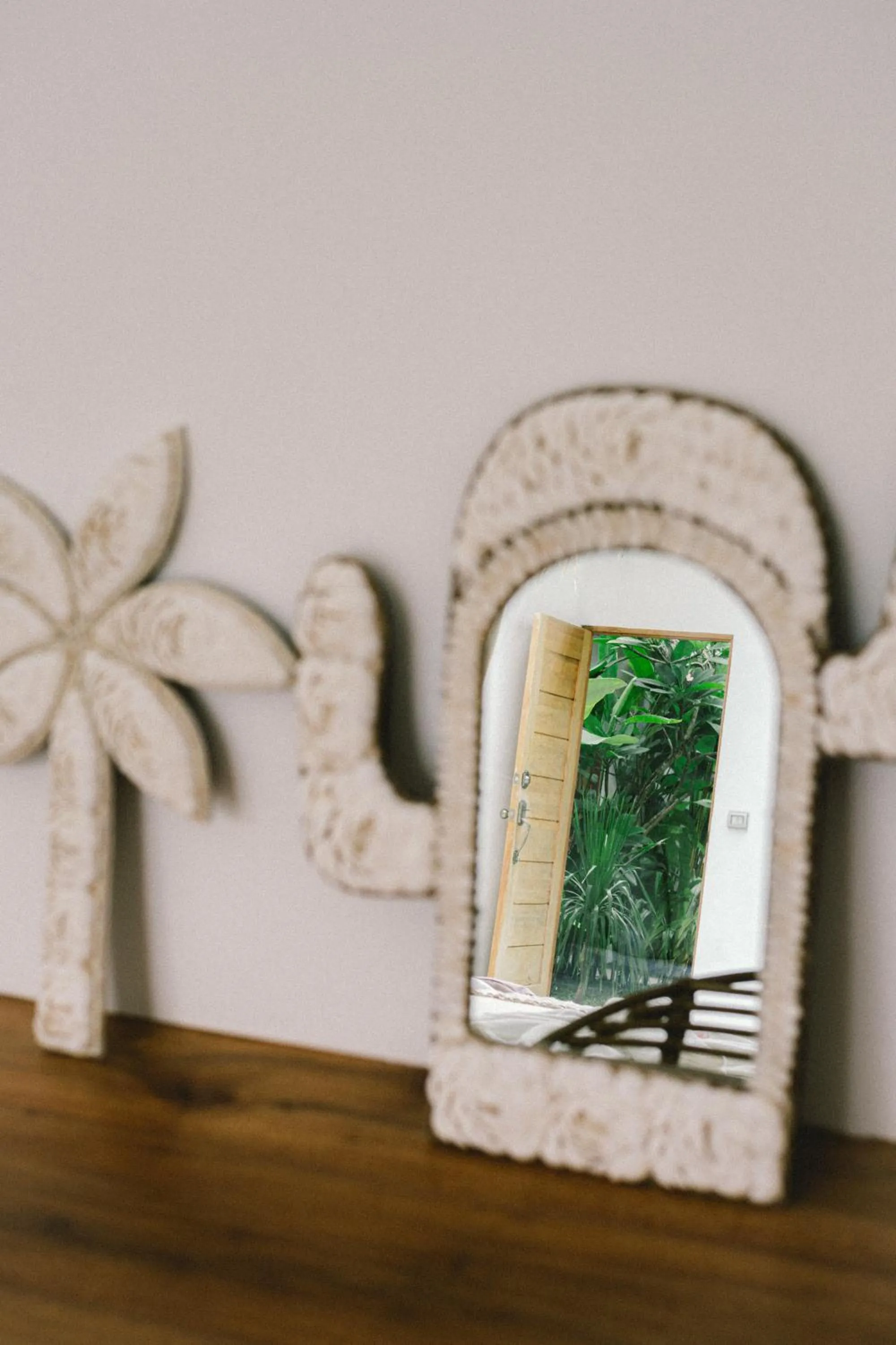 Decorative detail in Bahala Na Villas