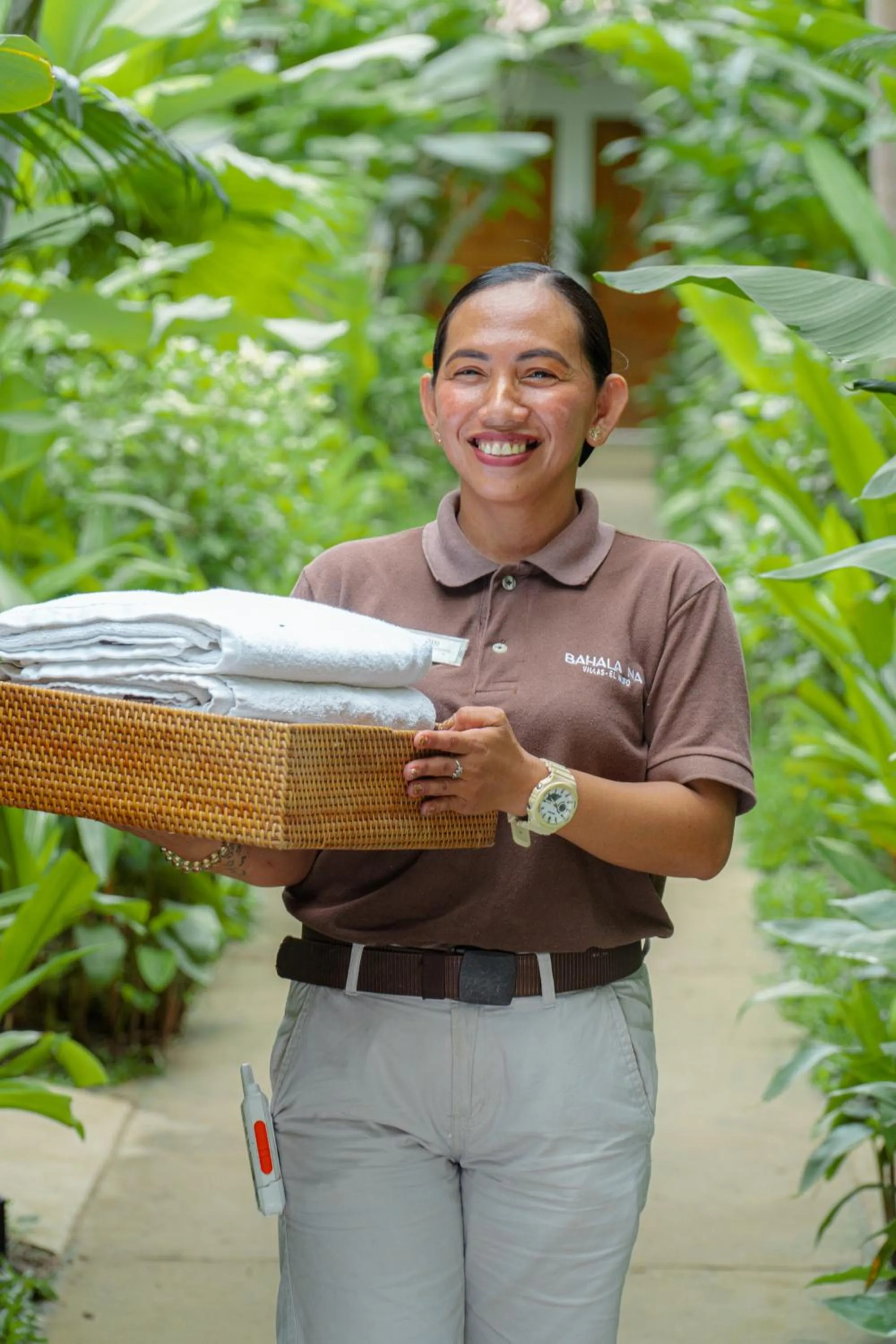 Staff in Bahala Na Villas