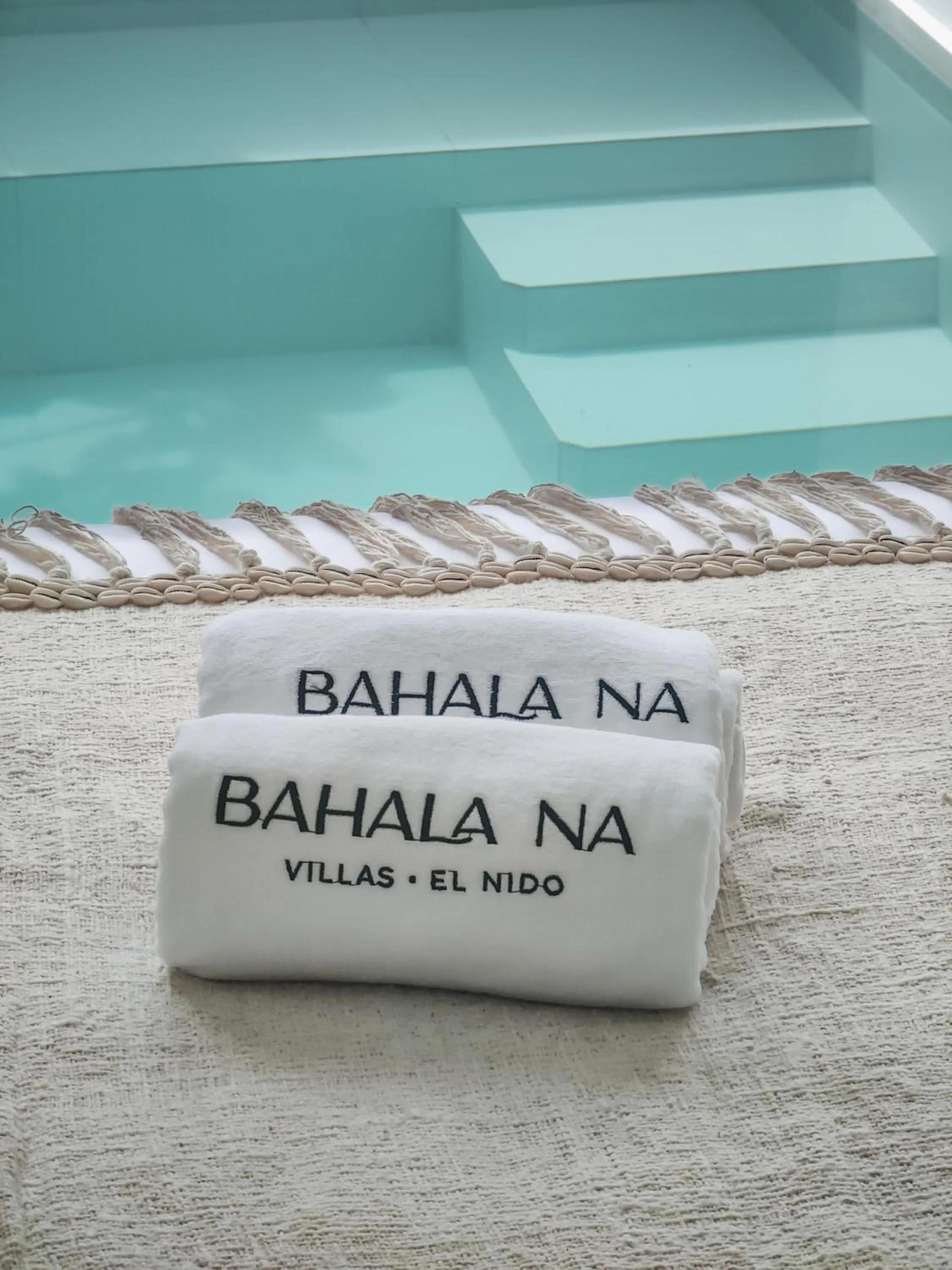 Swimming pool in Bahala Na Villas