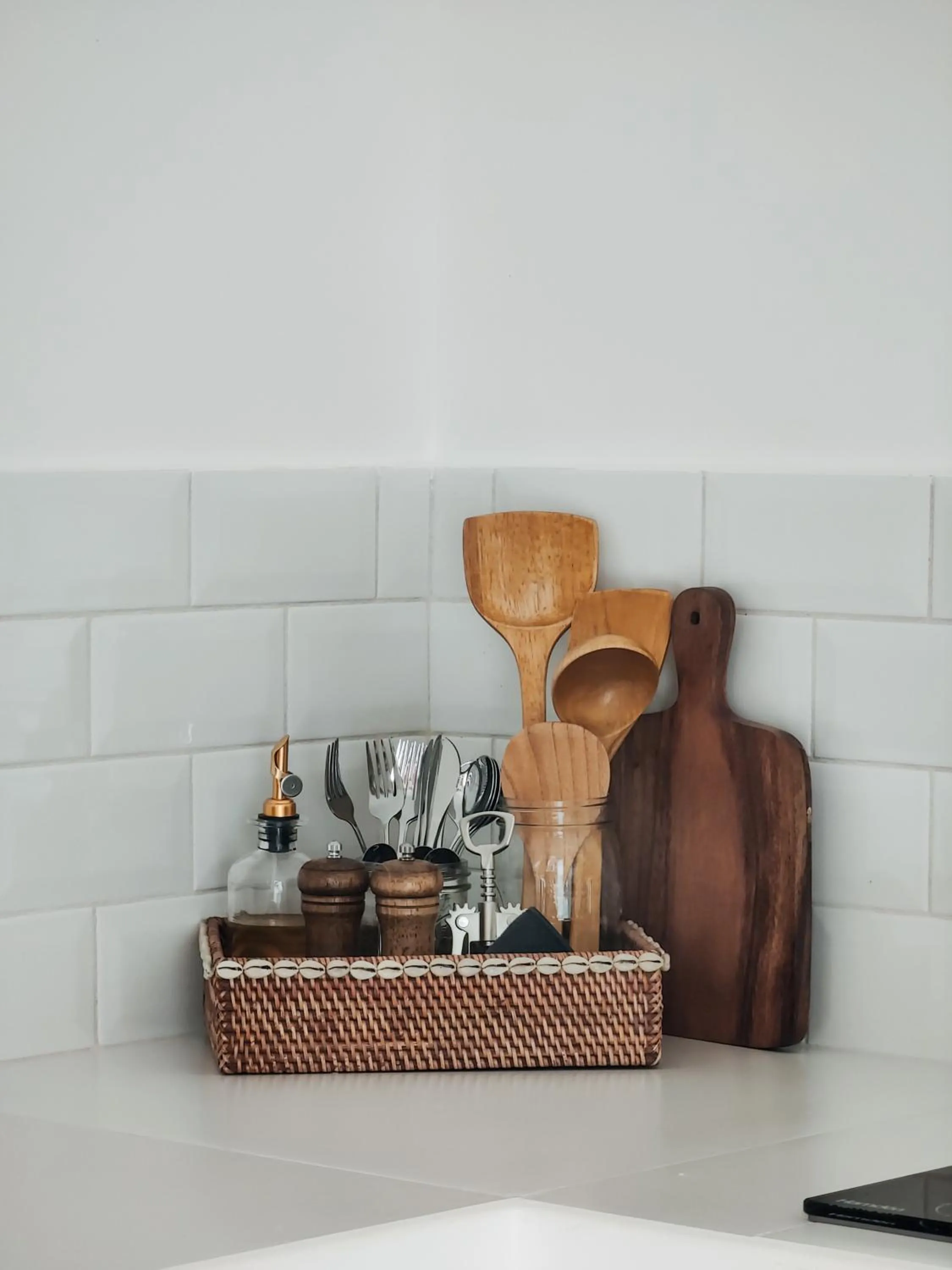 Kitchen or kitchenette in Bahala Na Villas
