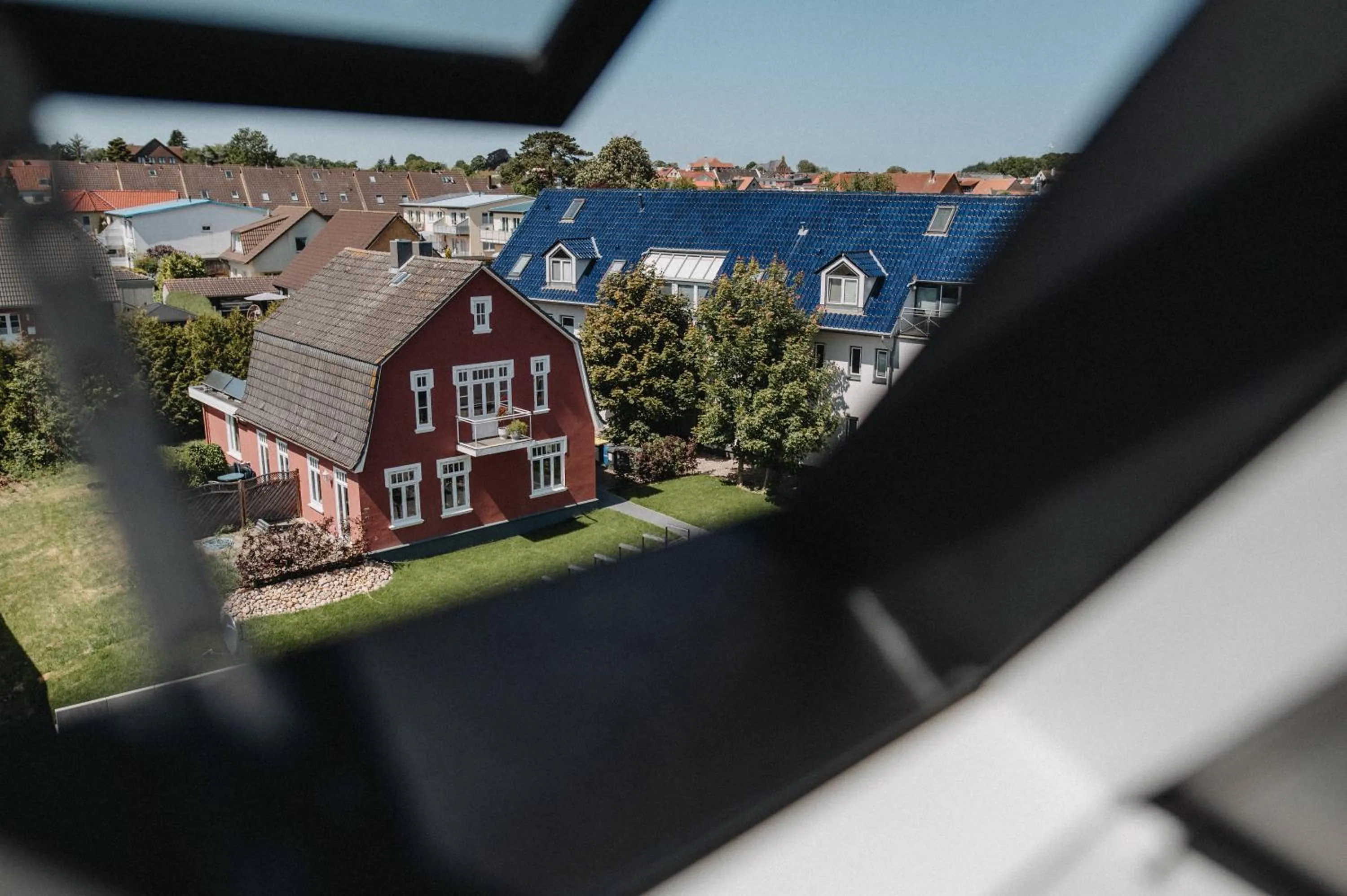 Quiet street view in Südspeicher