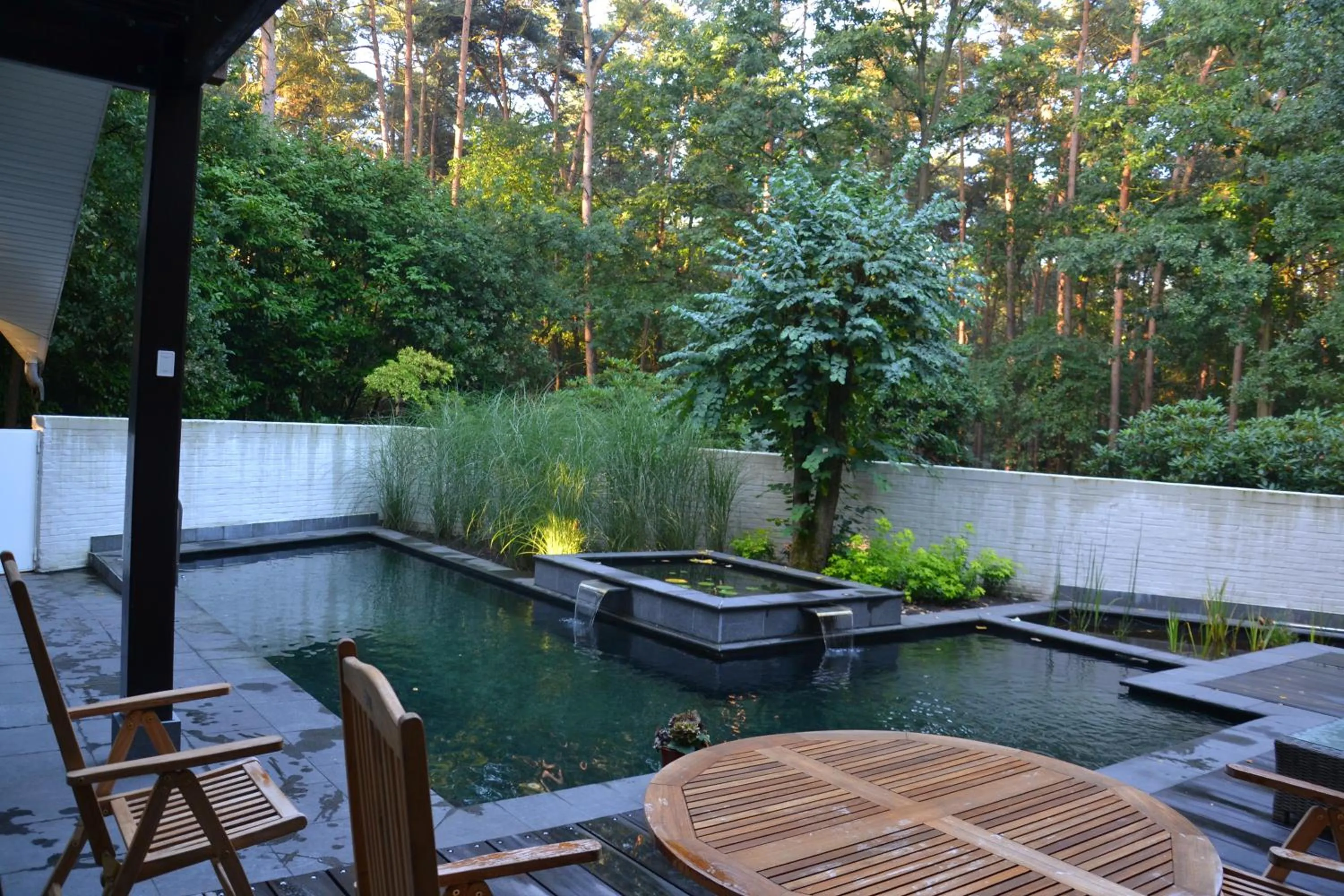 Patio in B&B Wepa-hof