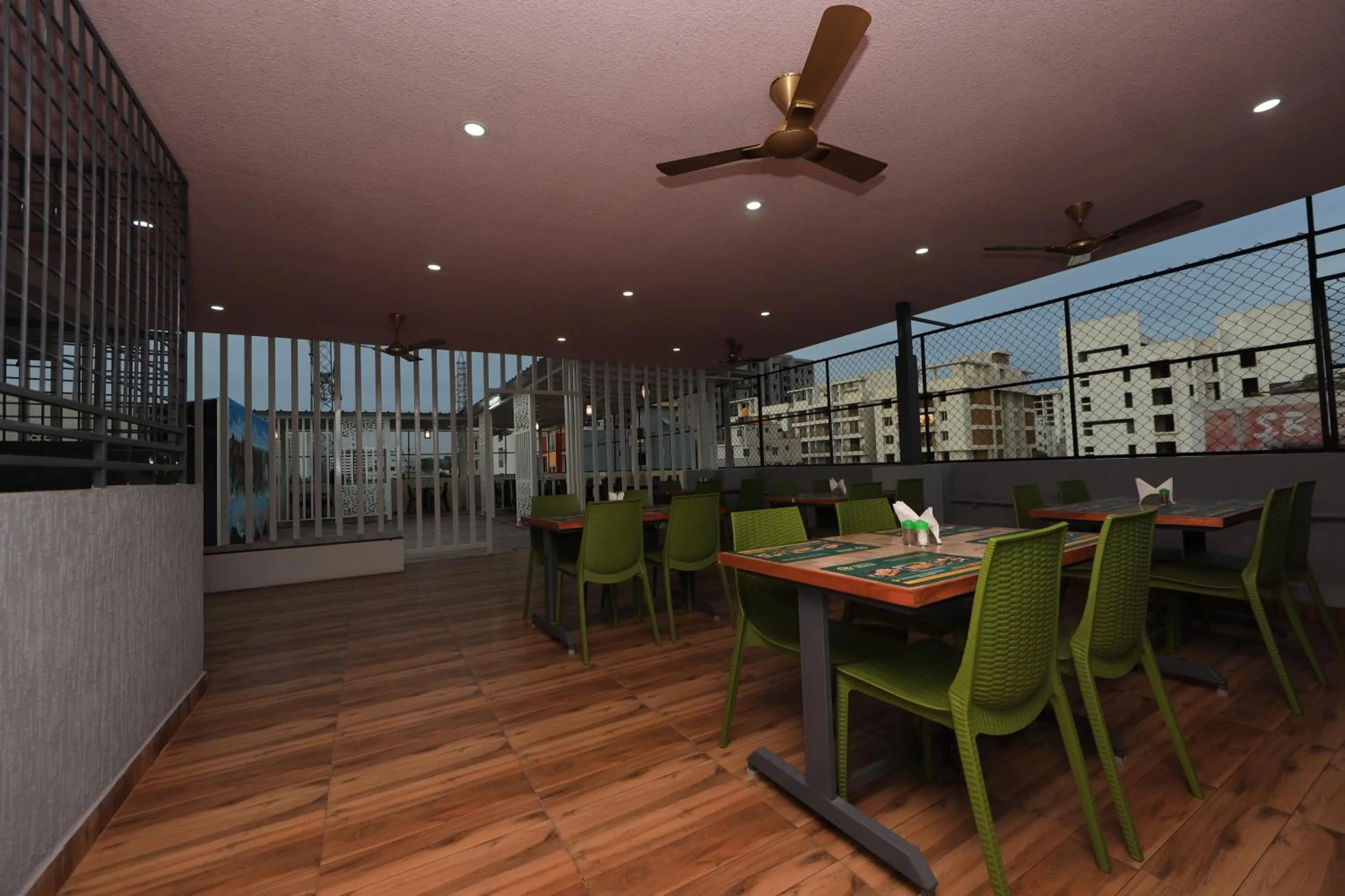 Breakfast in Hotel Amulya Relax Inn