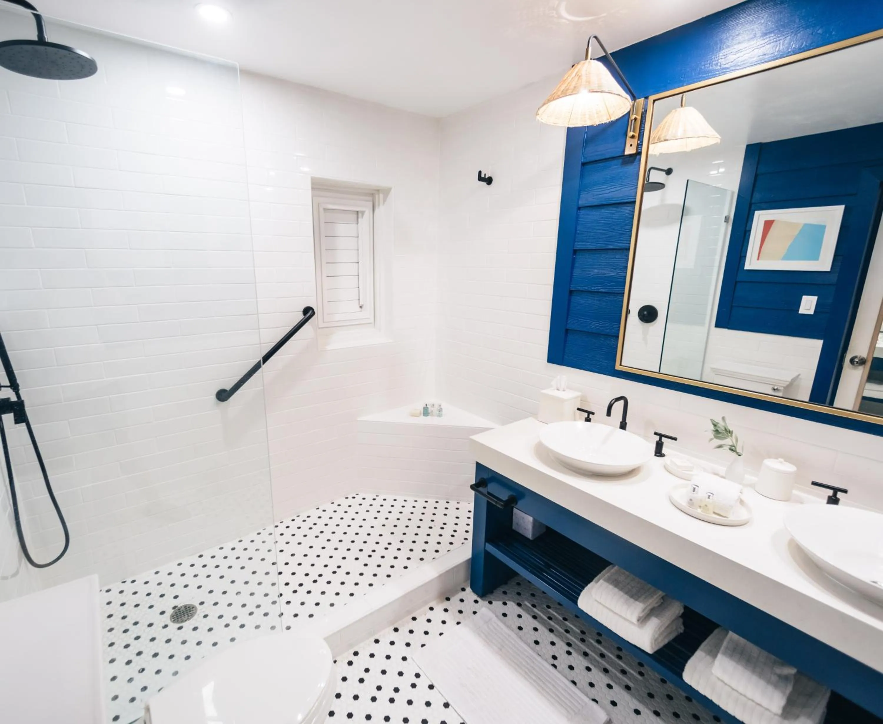 Shower in Pink Sands Resort