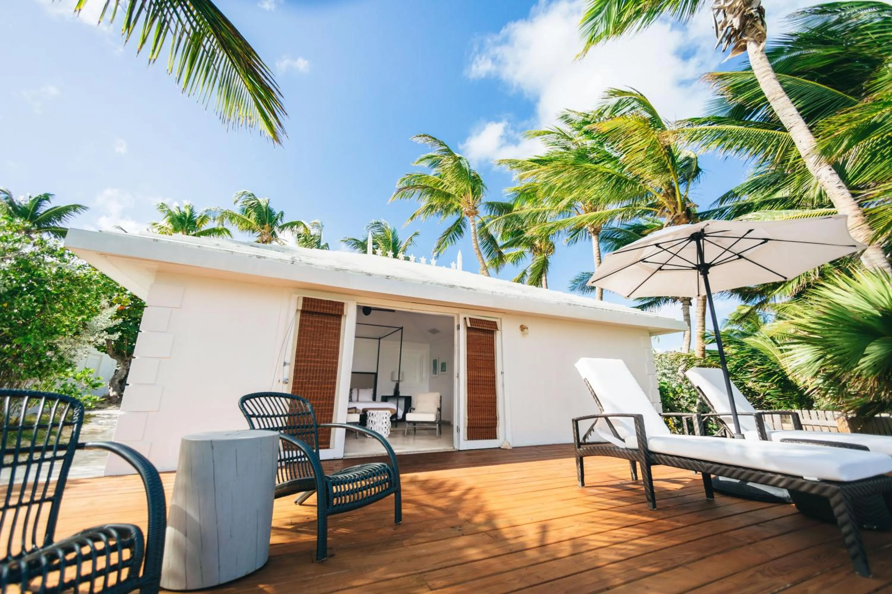 Patio in Pink Sands Resort