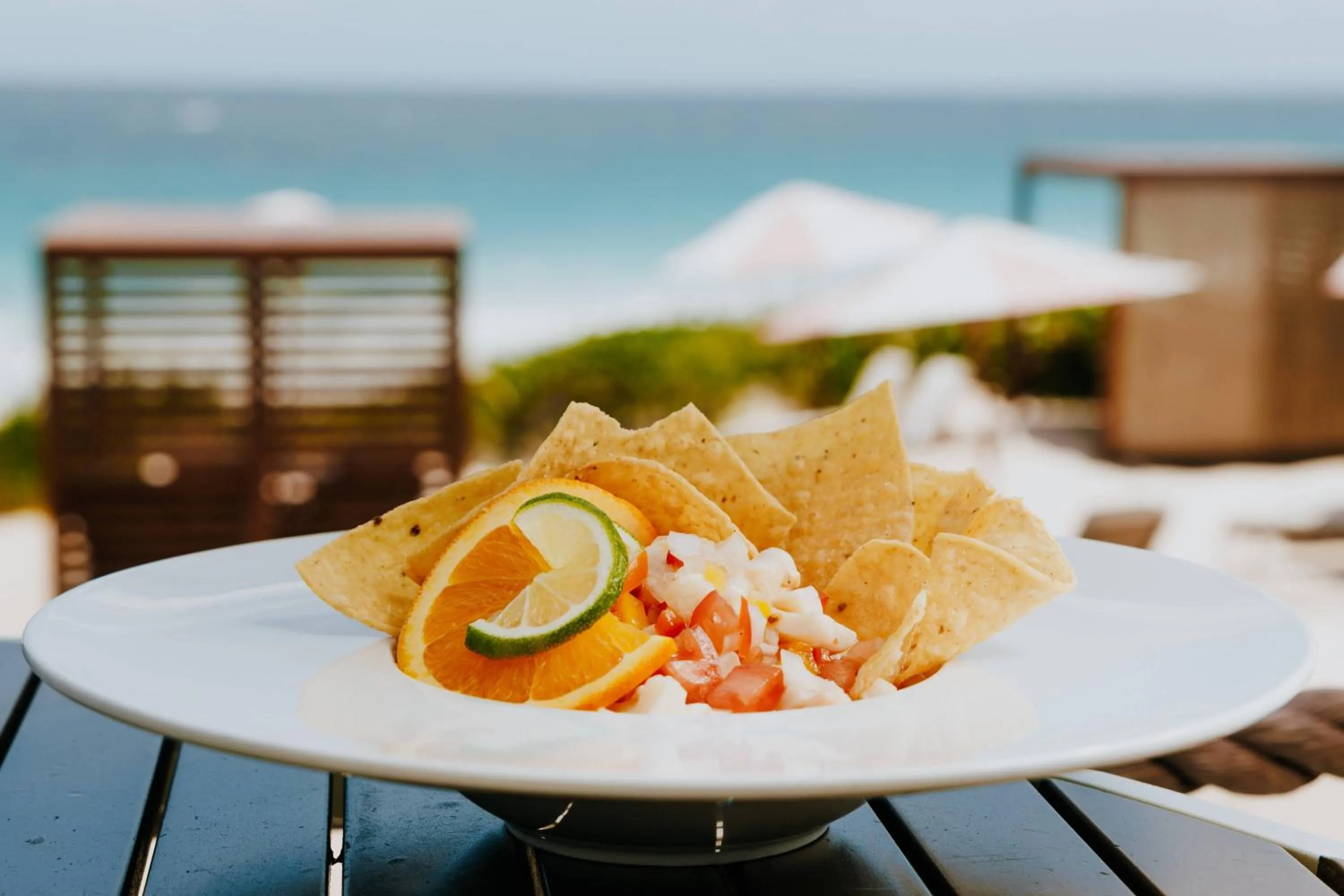 Food and drinks in Pink Sands Resort