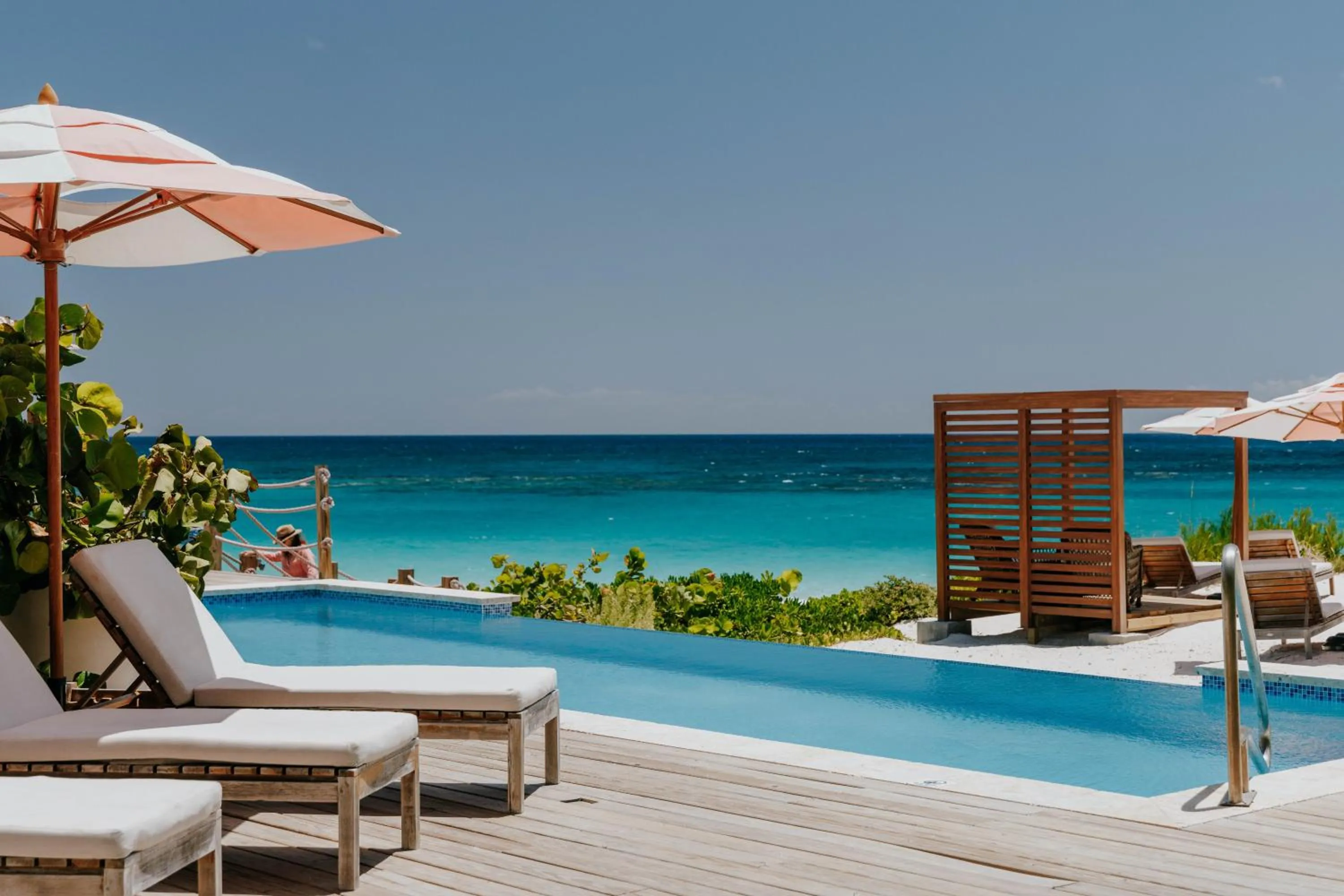 Swimming pool in Pink Sands Resort
