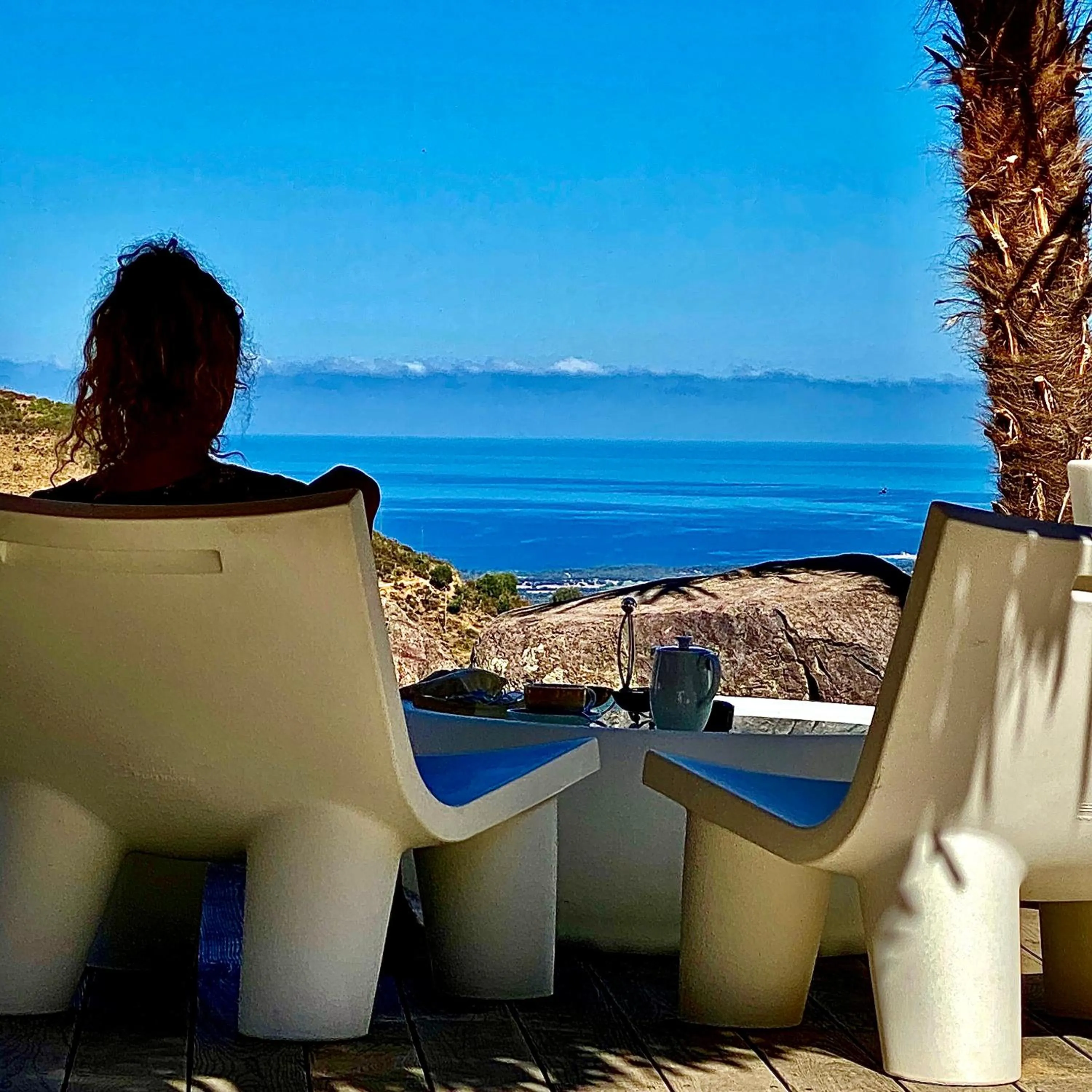 Sea view in Hôtel Domaine A Flatta