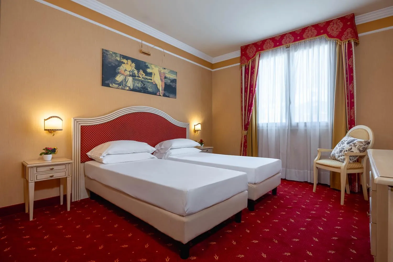 Bedroom, Bed in iH Hotels Padova Admiral