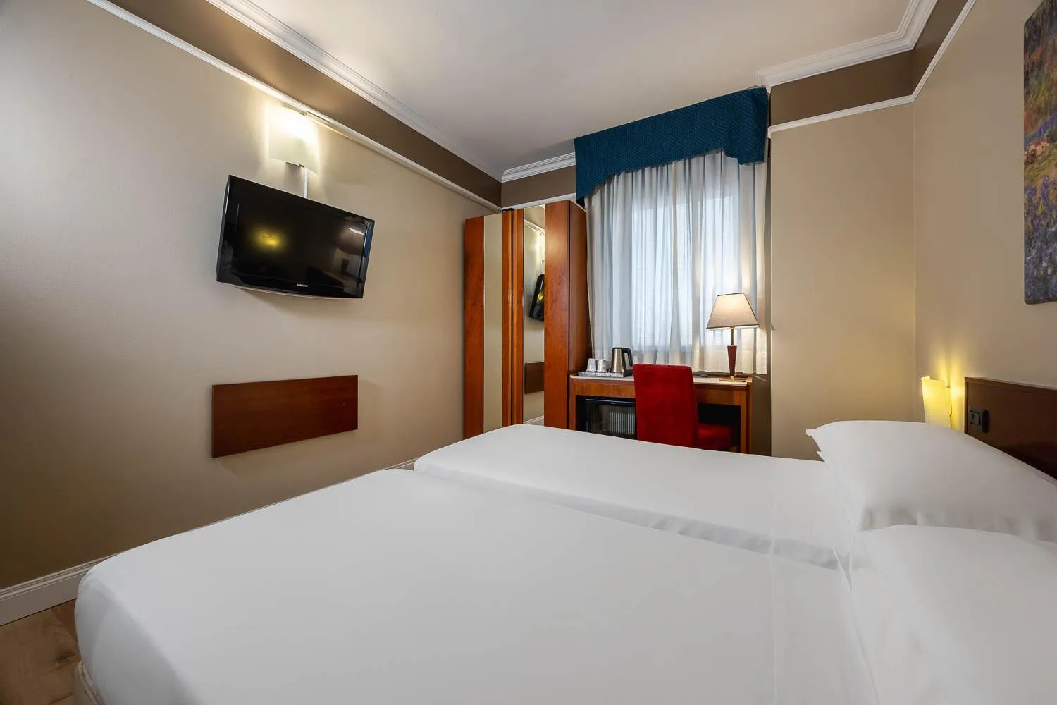 Bedroom, Bed in iH Hotels Padova Admiral
