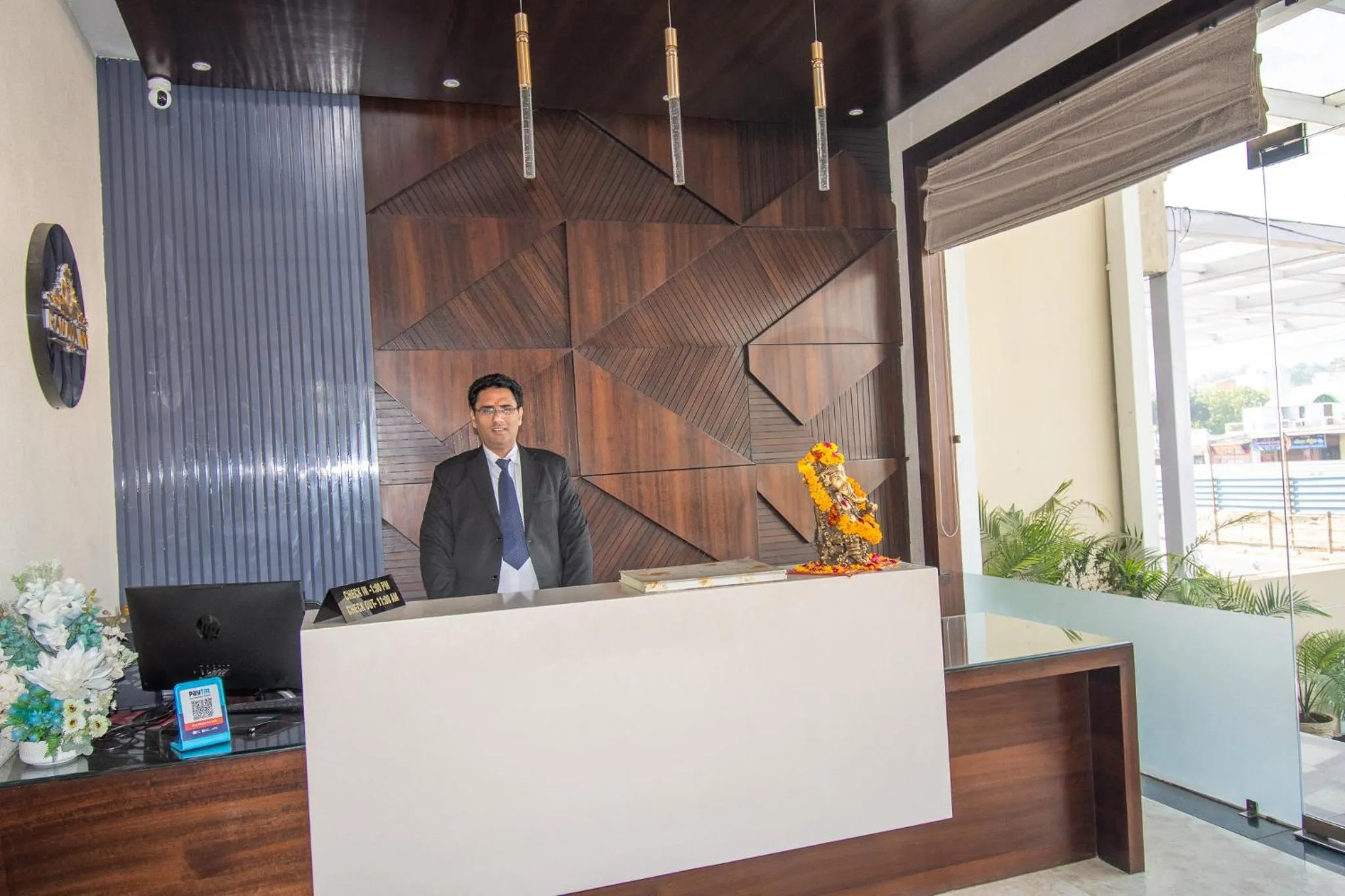 Lobby or reception in Hotel Ramaya Inn