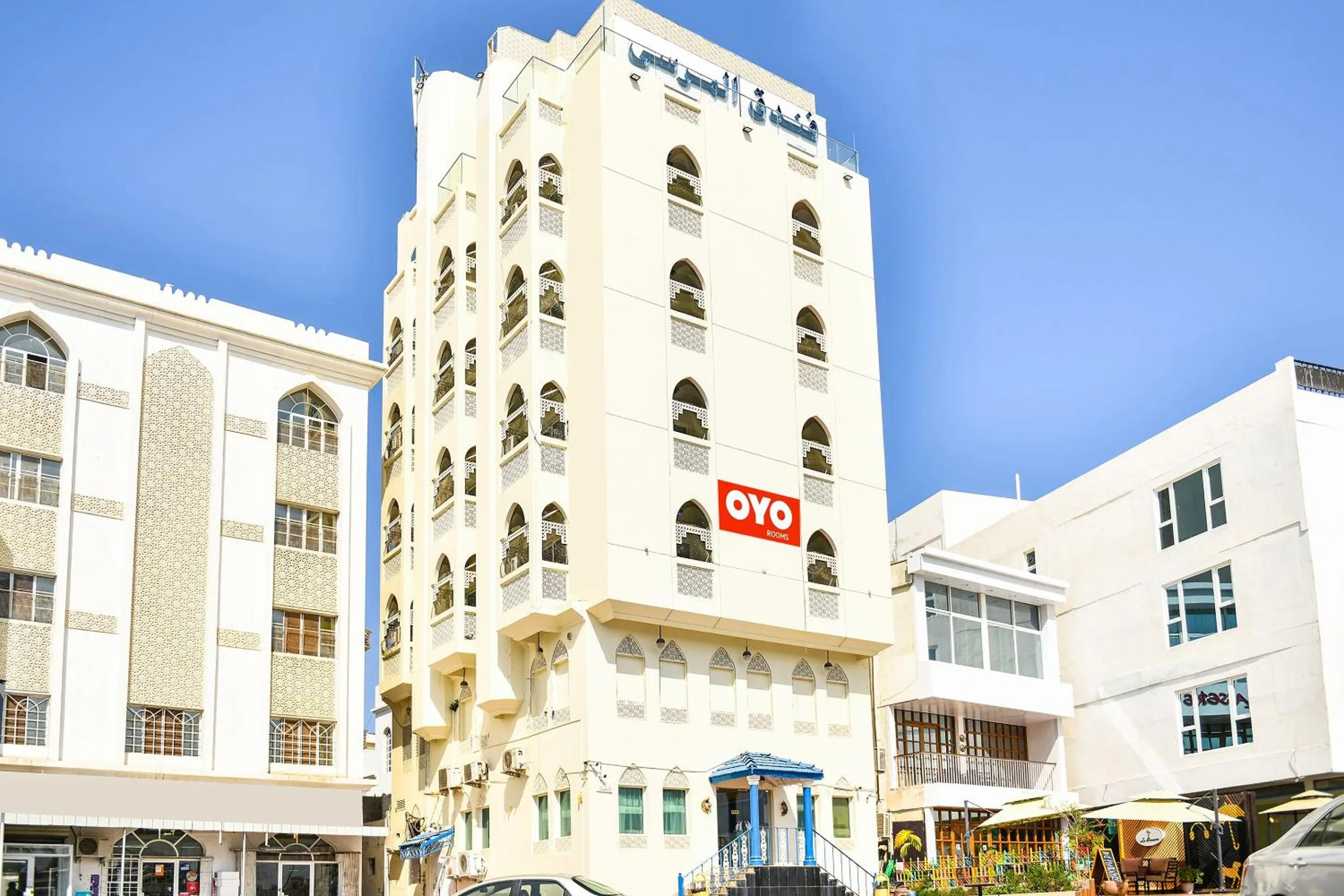 Facade/entrance in OYO 137 Marina Hotel