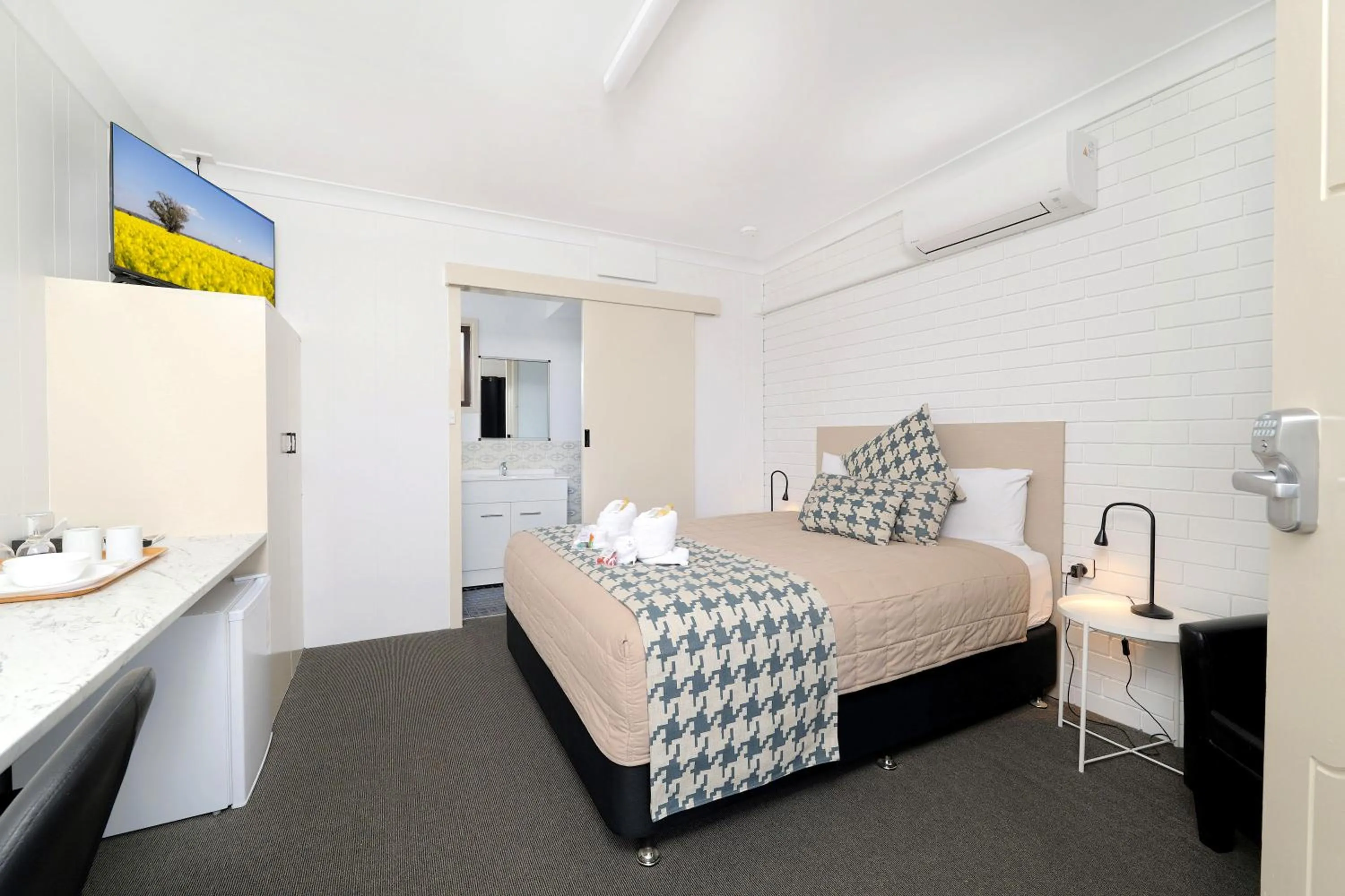 Bedroom, Bed in Boggabri Motel