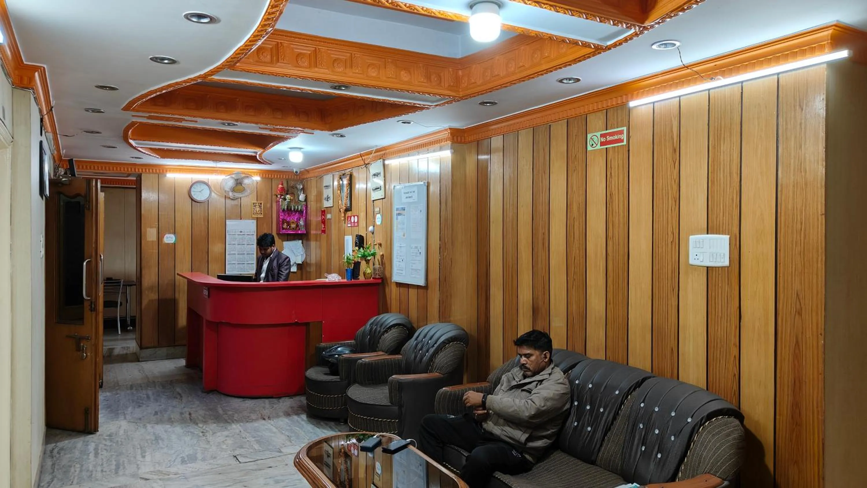 Lobby or reception in Hotel Aditya Palace