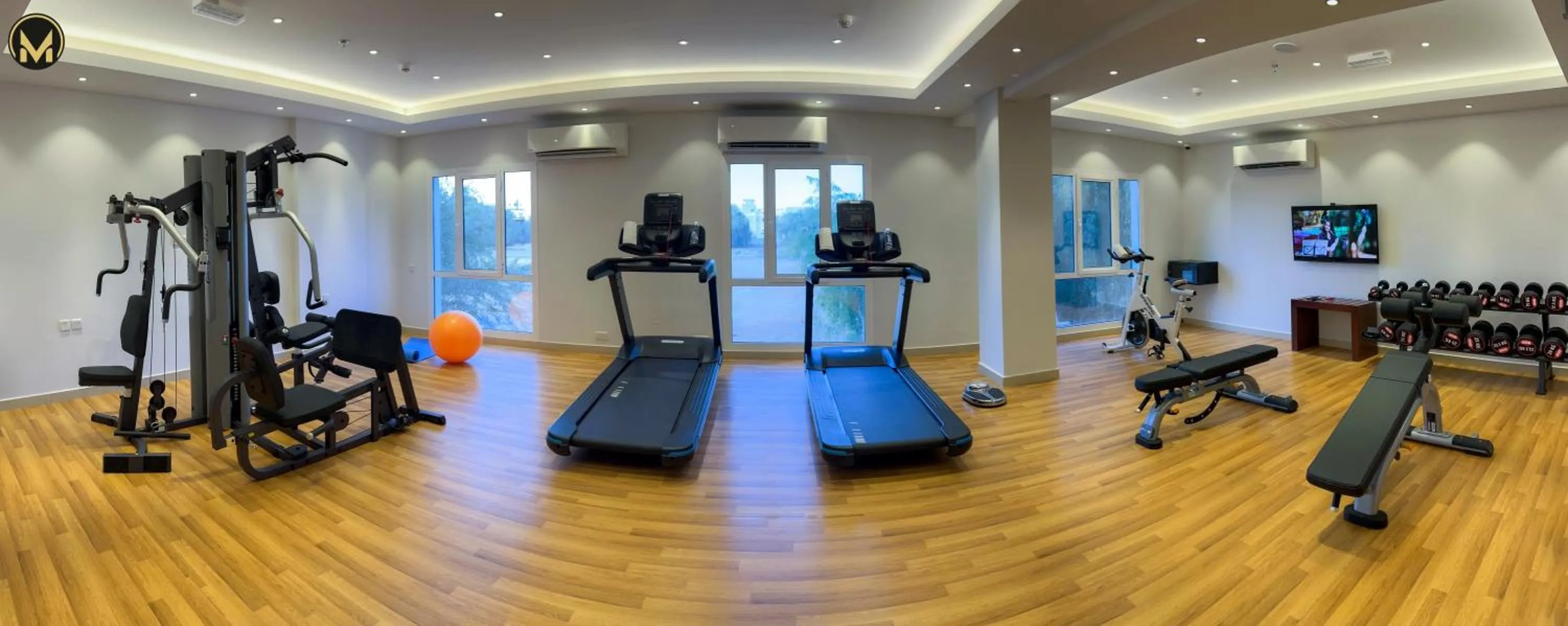 Fitness centre/facilities in Muscat Express Hotel