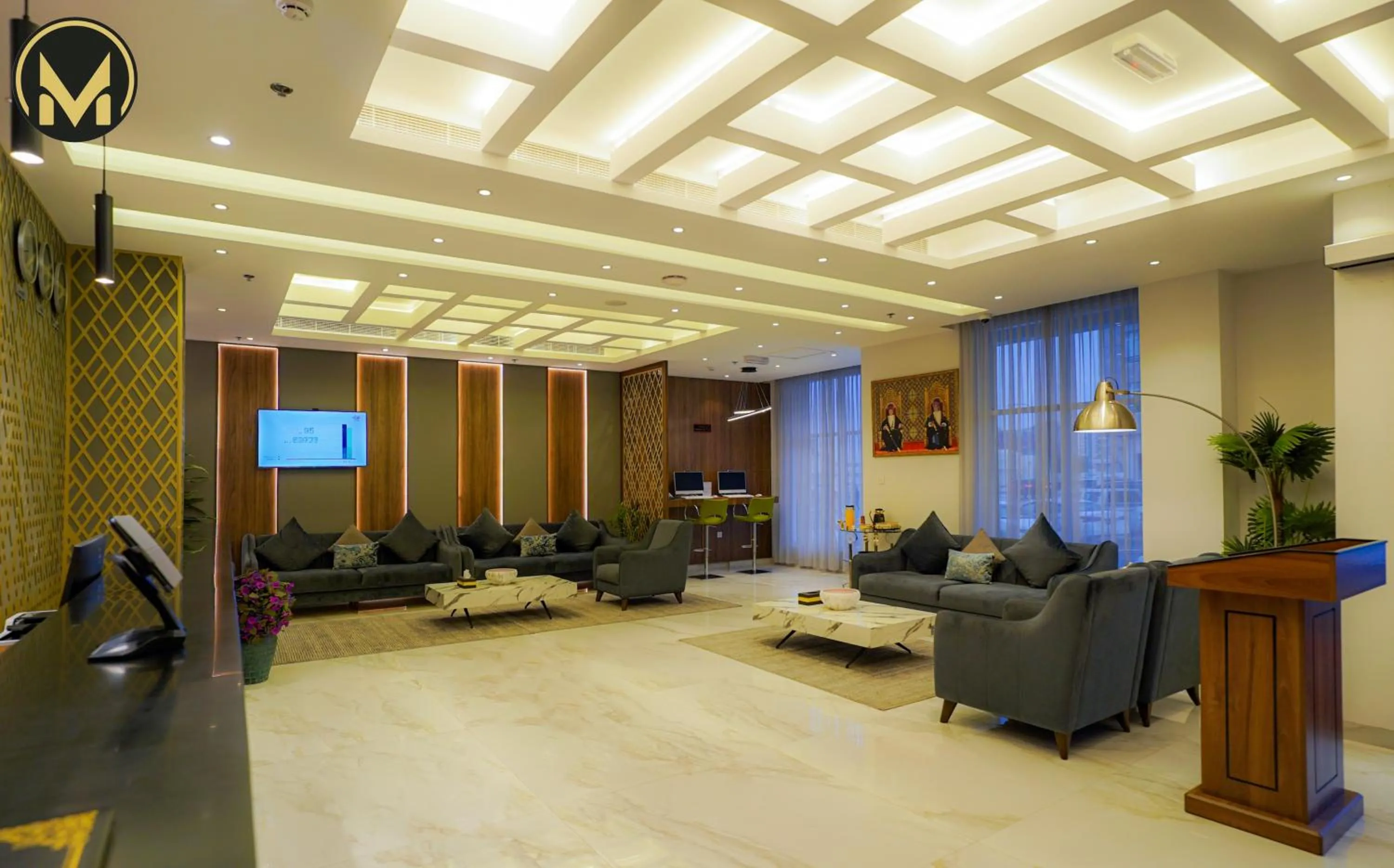 Lobby or reception in Muscat Express Hotel