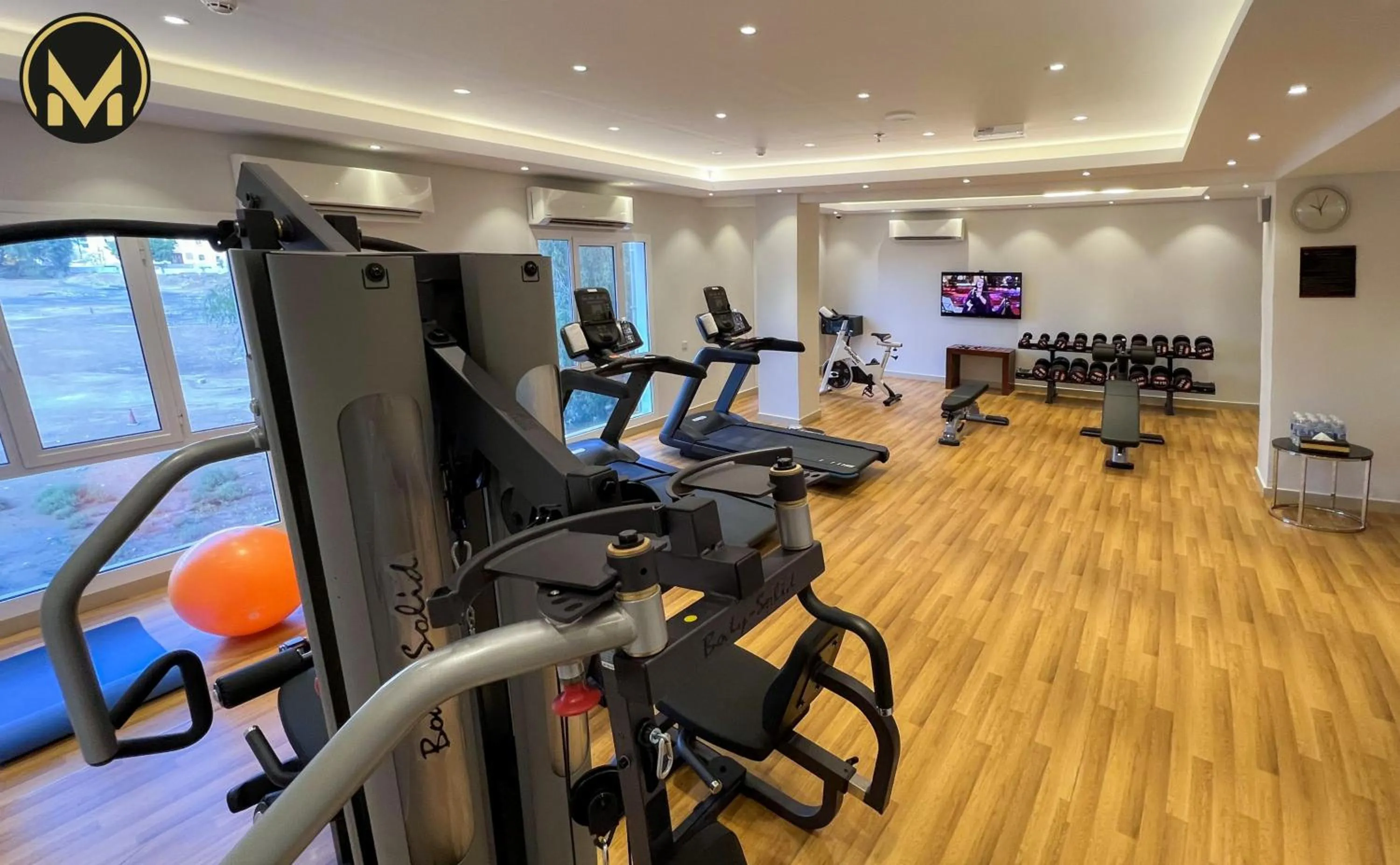 Fitness centre/facilities in Muscat Express Hotel