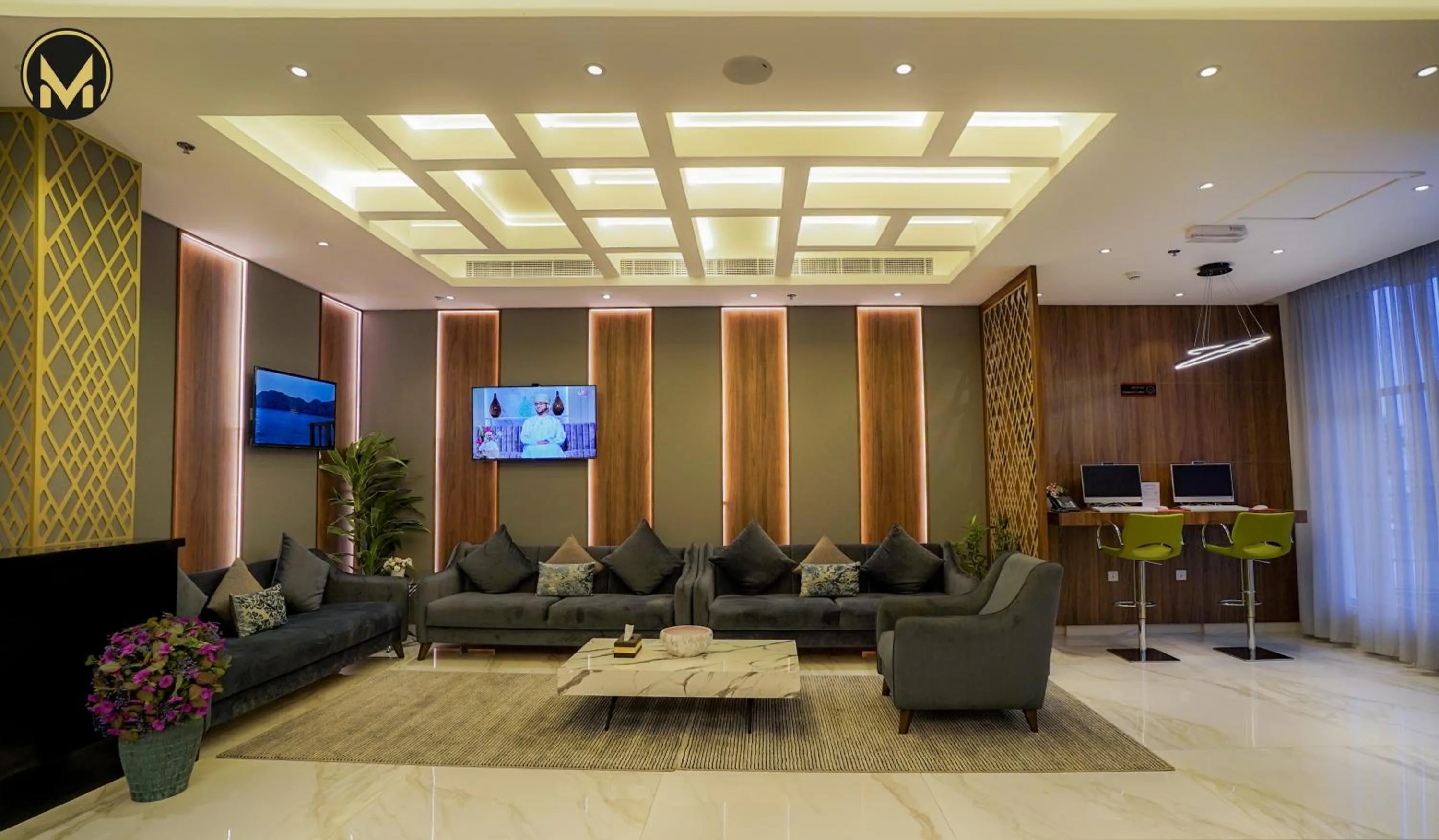 Lobby or reception in Muscat Express Hotel