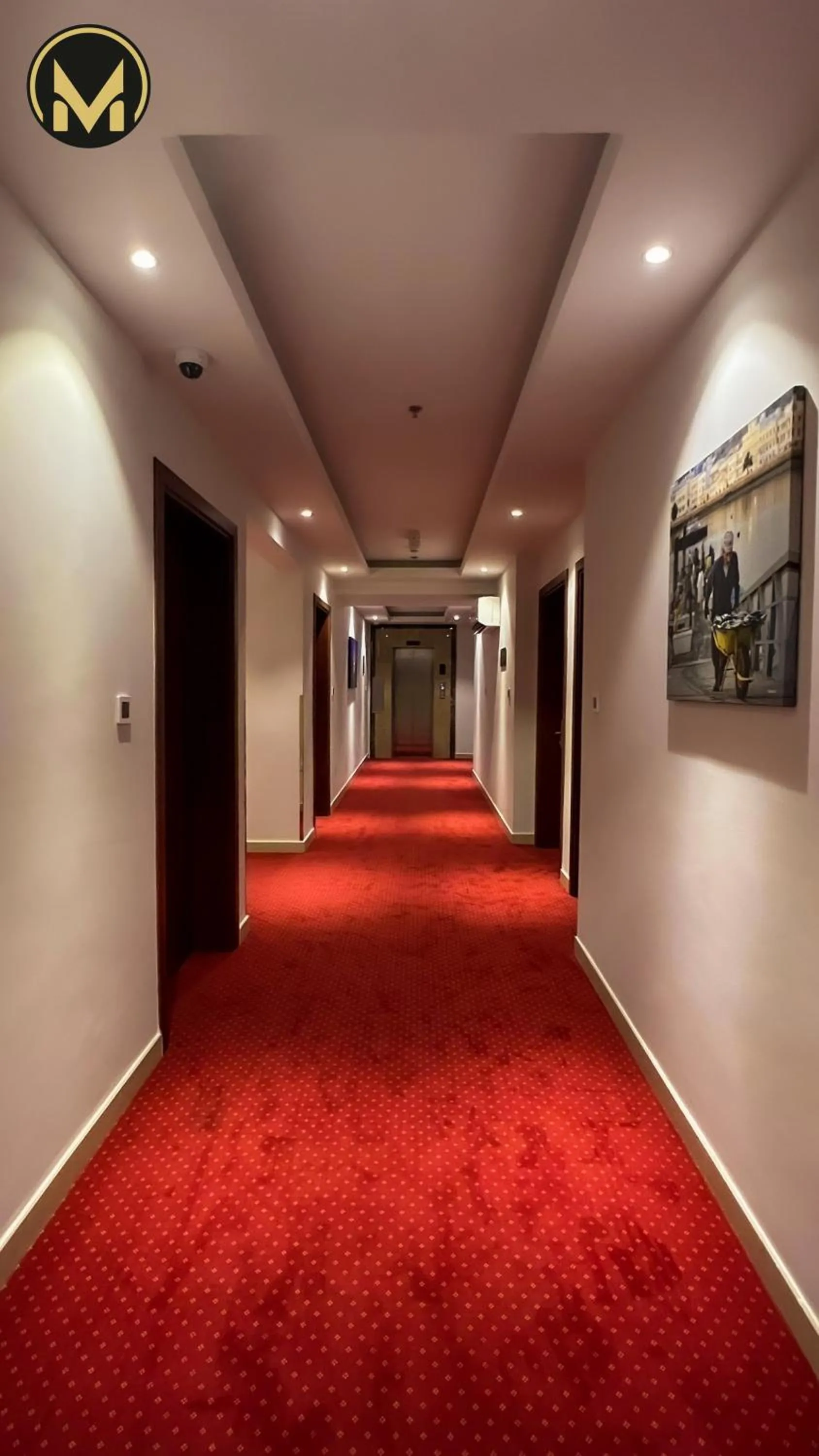 Decorative detail in Muscat Express Hotel