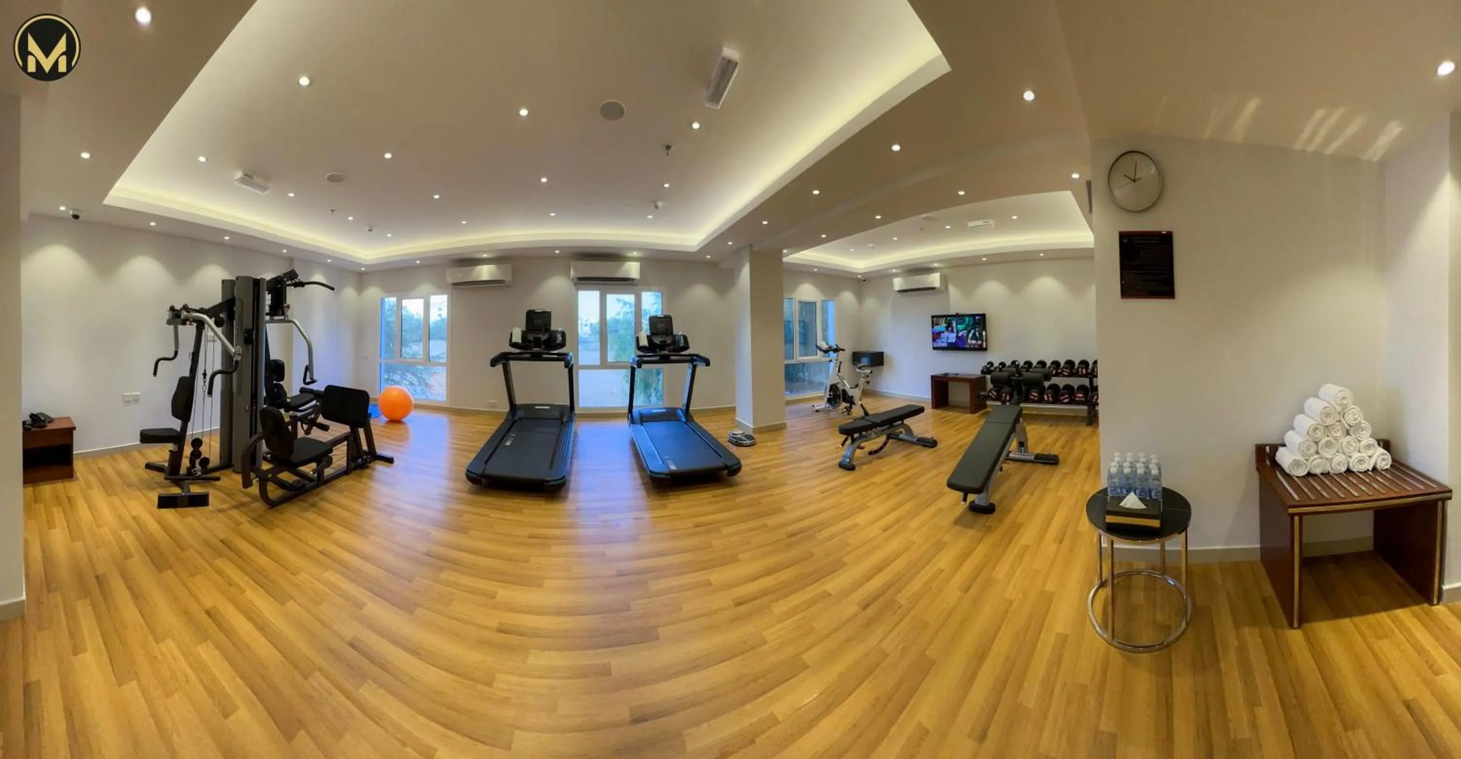 Fitness centre/facilities in Muscat Express Hotel