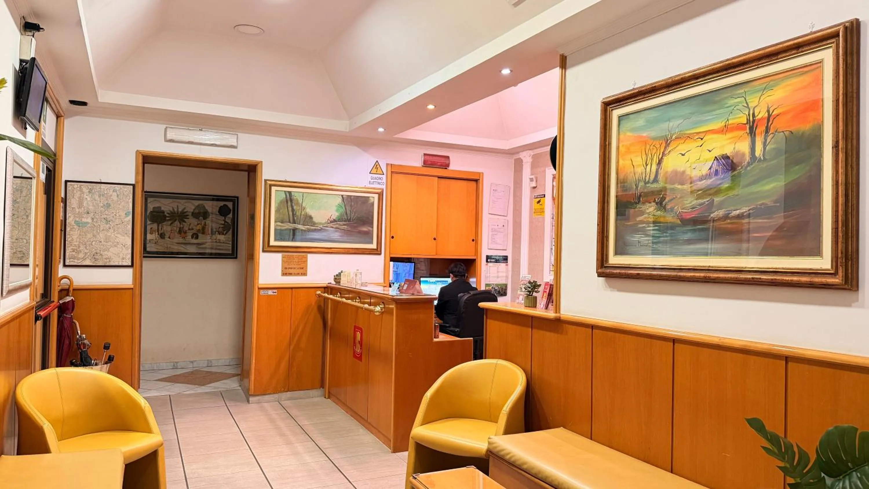 Lobby or reception in Hotel Concorde