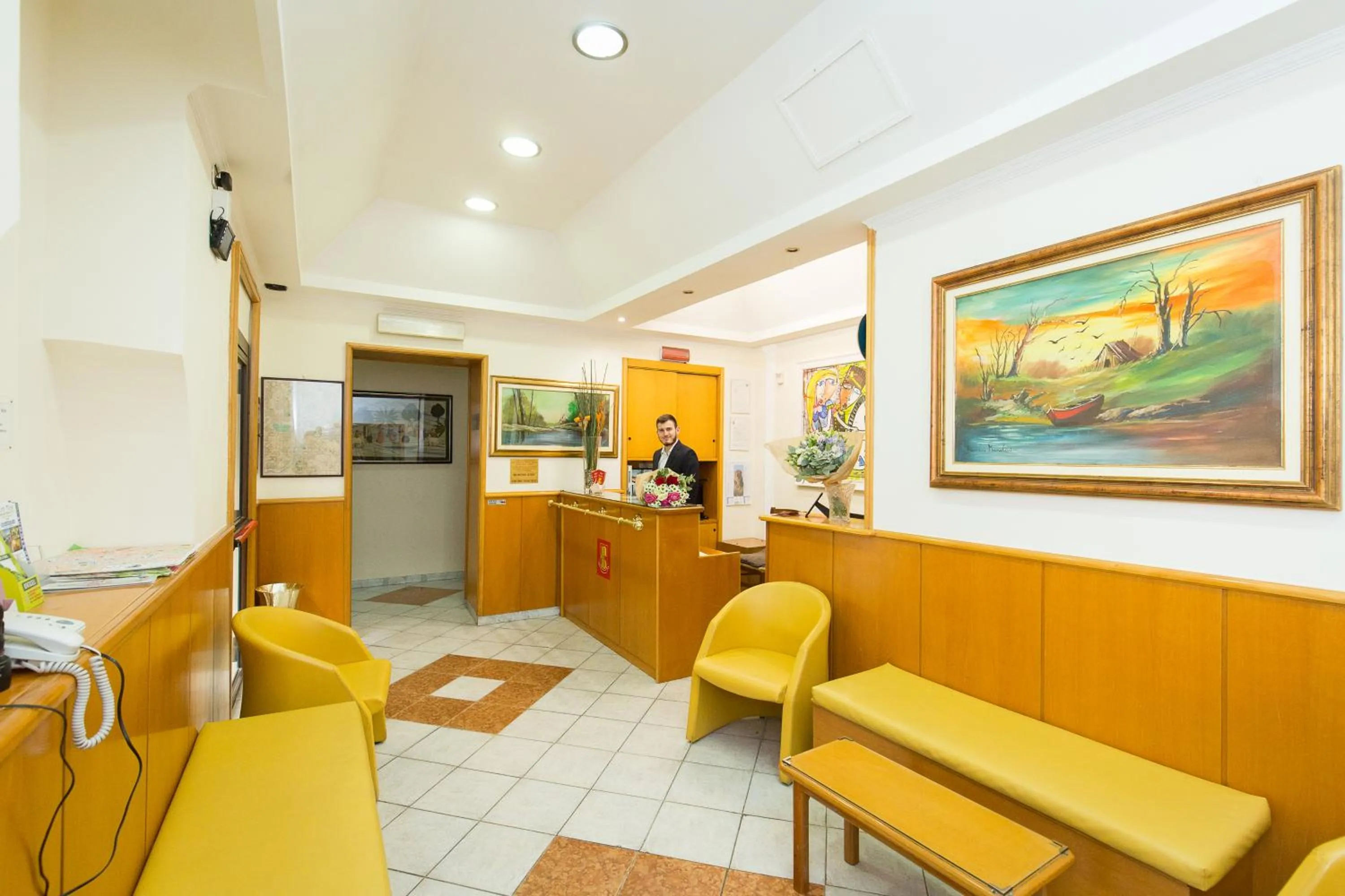 Lobby or reception in Hotel Concorde