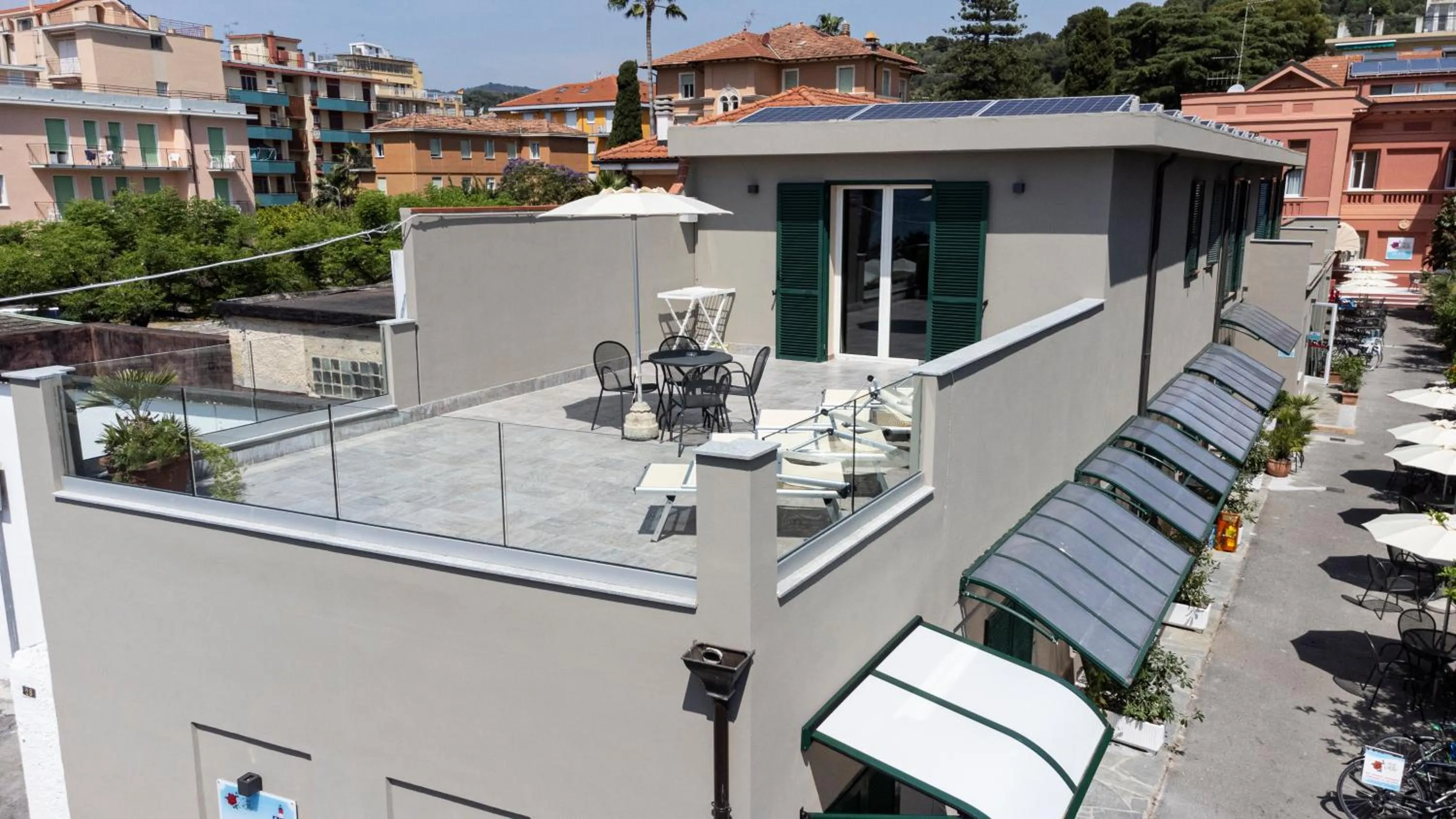 Property building in Hotel Delle Rose