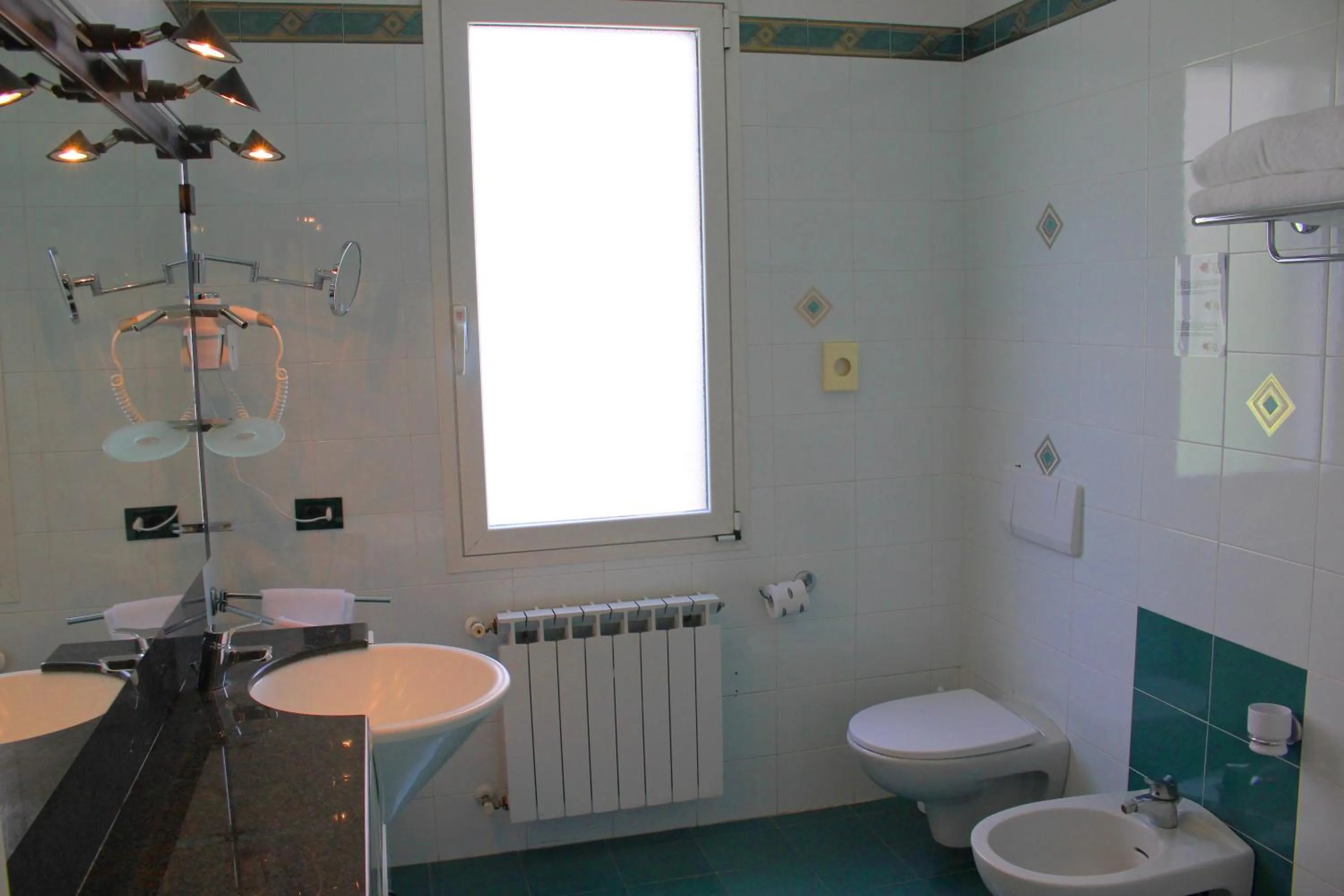 Bathroom in Hotel Delle Rose