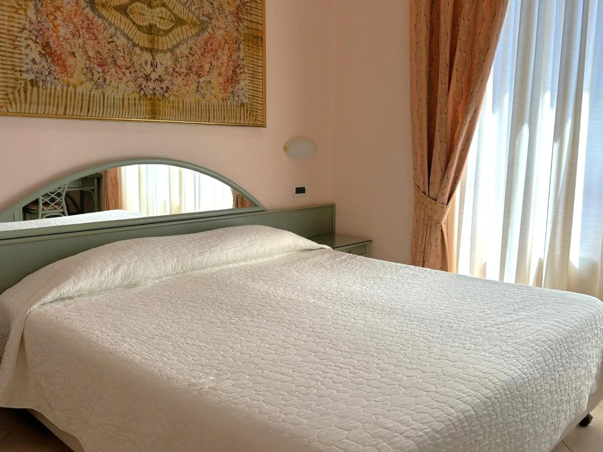 Bedroom, Bed in Hotel Delle Rose