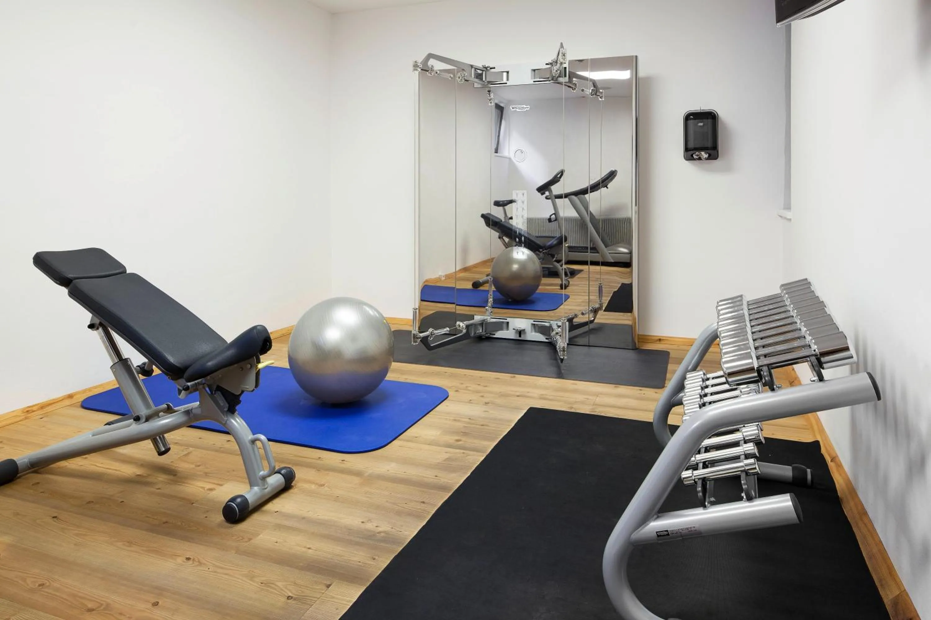 Fitness centre/facilities in Aparthotel Chalet Wetzlgut