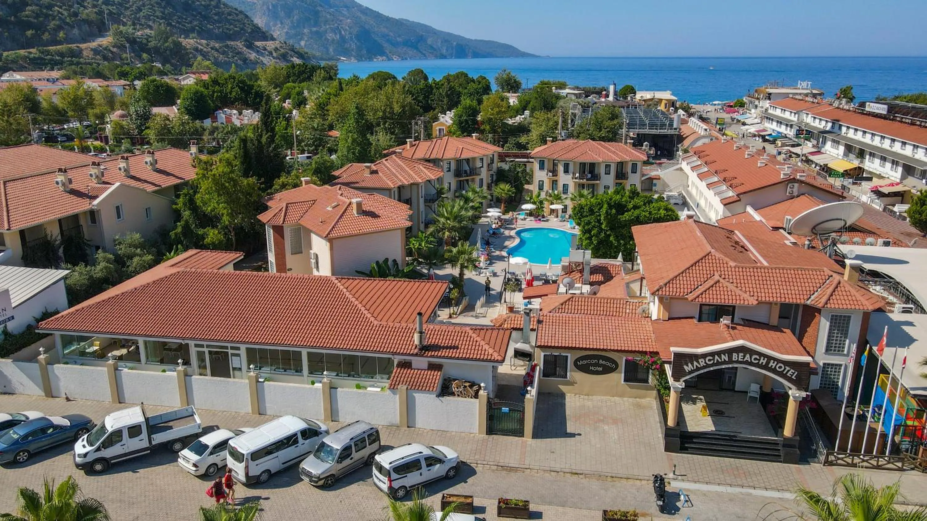 Bird's eye view in Marcan Beach Hotel ADULT ONLY