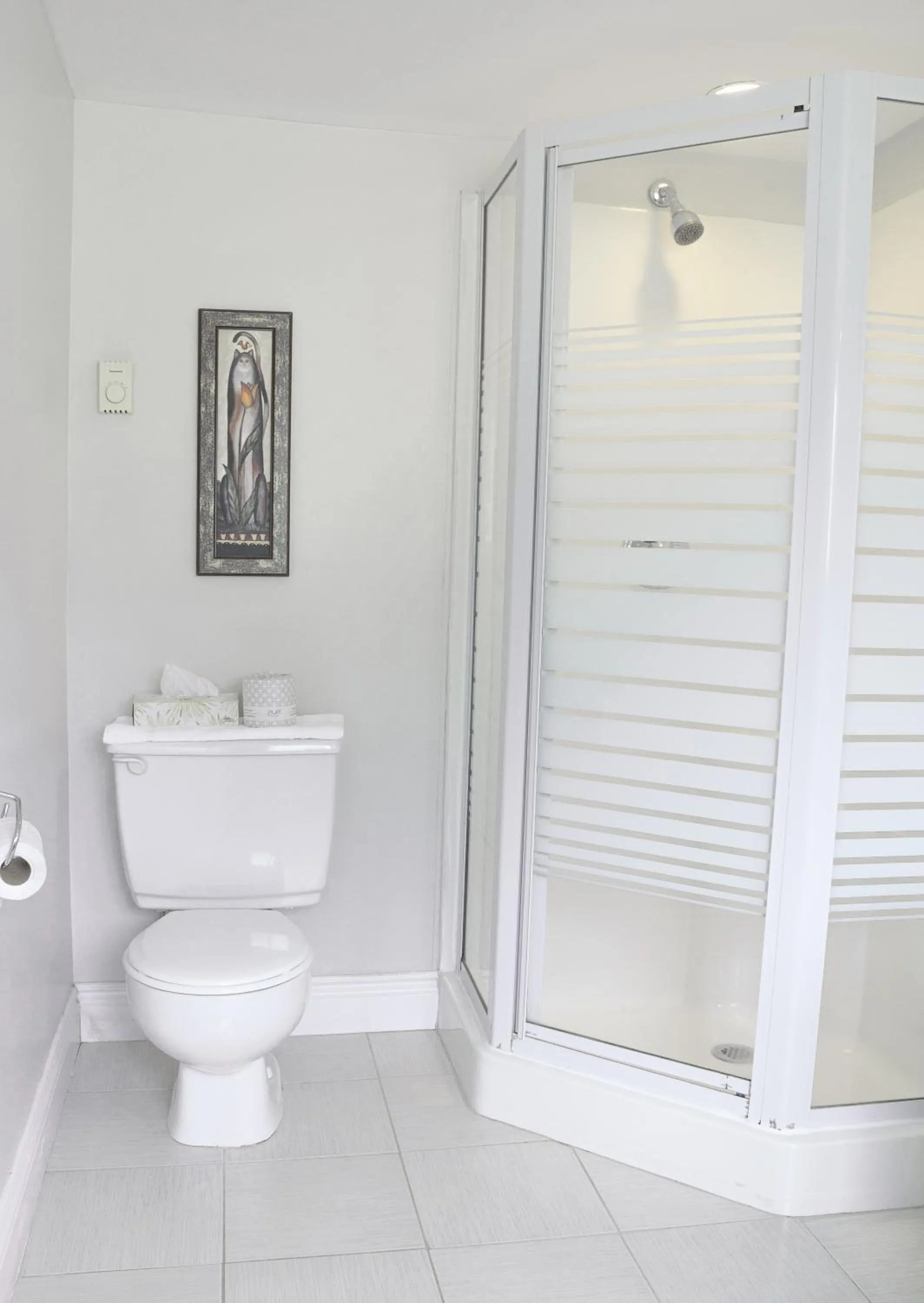 Shower in Hôtel Matha