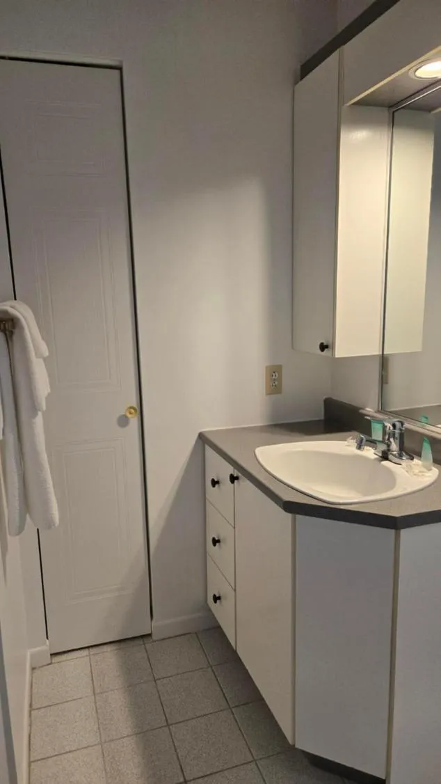 Bathroom in Hôtel Matha