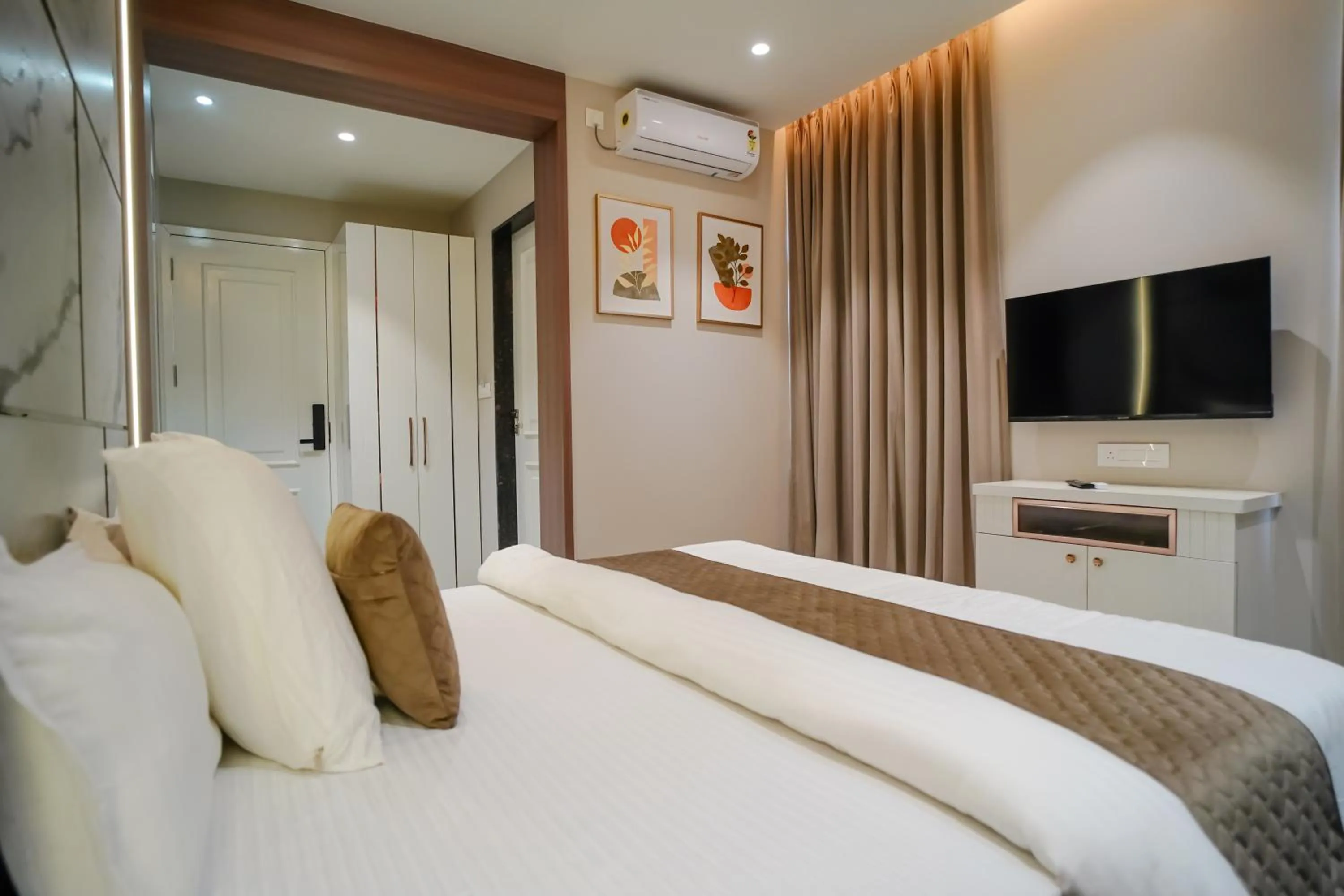 Bedroom in VIRASAT RESORT