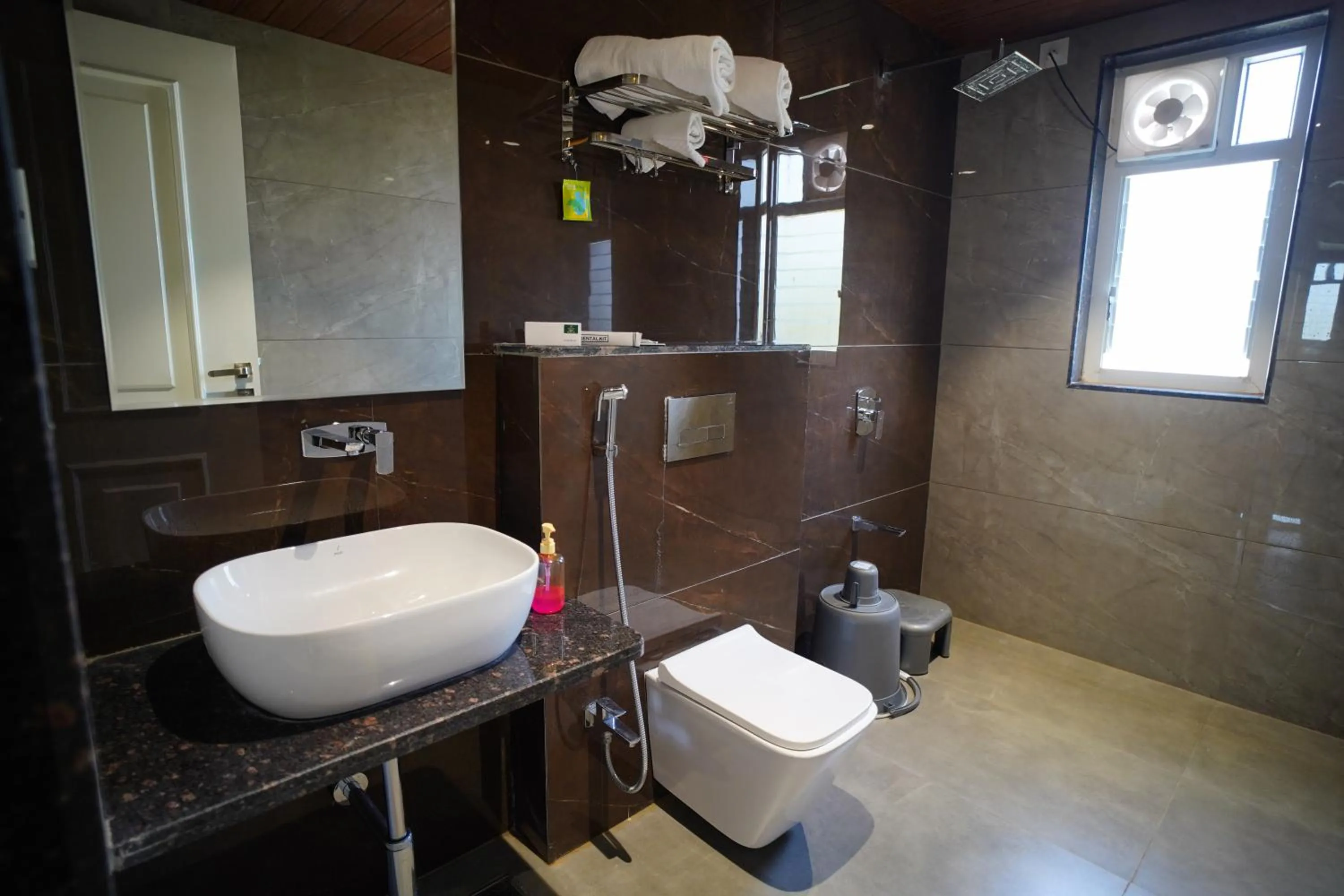 Shower in VIRASAT RESORT