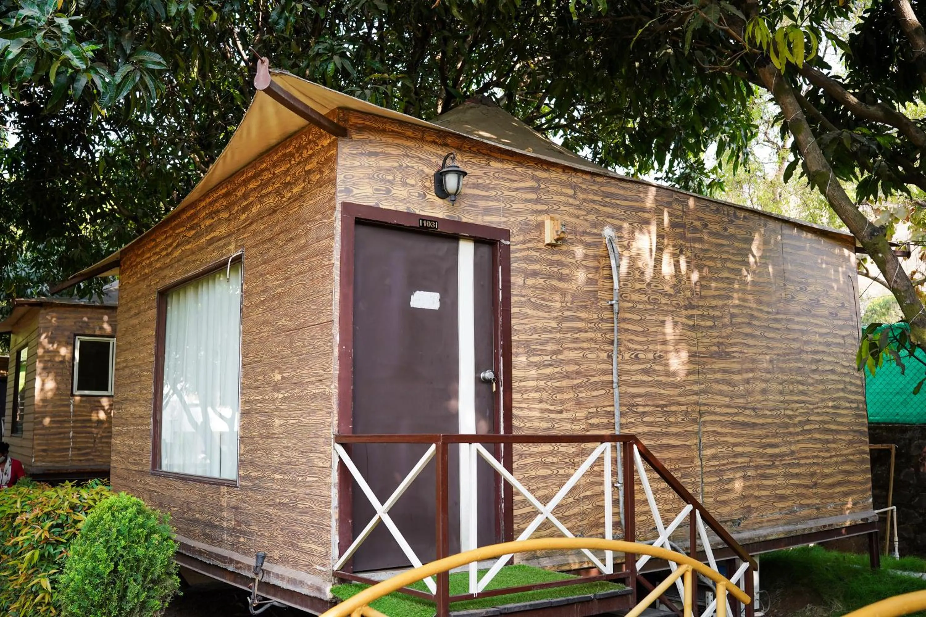 Facade/entrance in VIRASAT RESORT