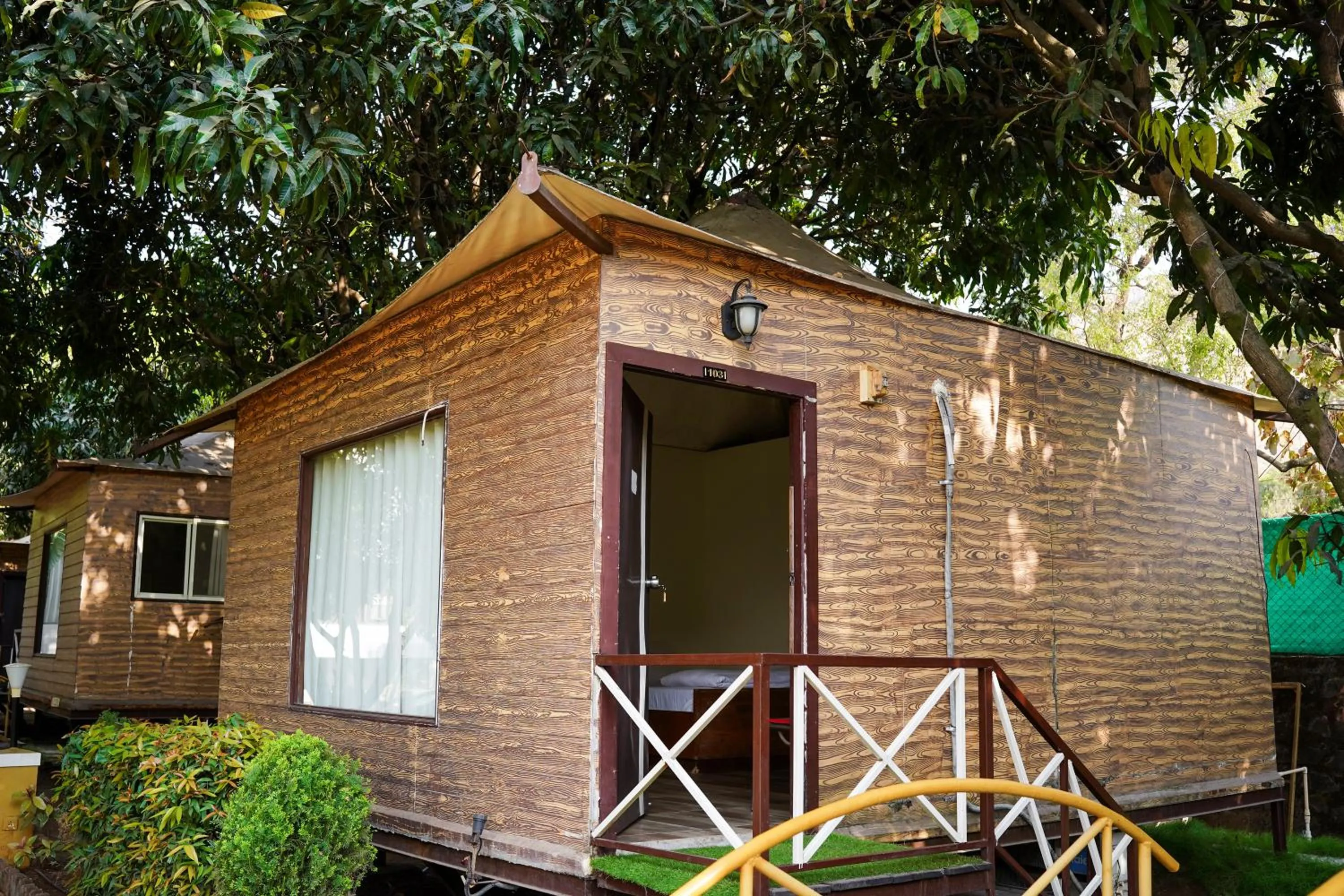 Facade/entrance in VIRASAT RESORT