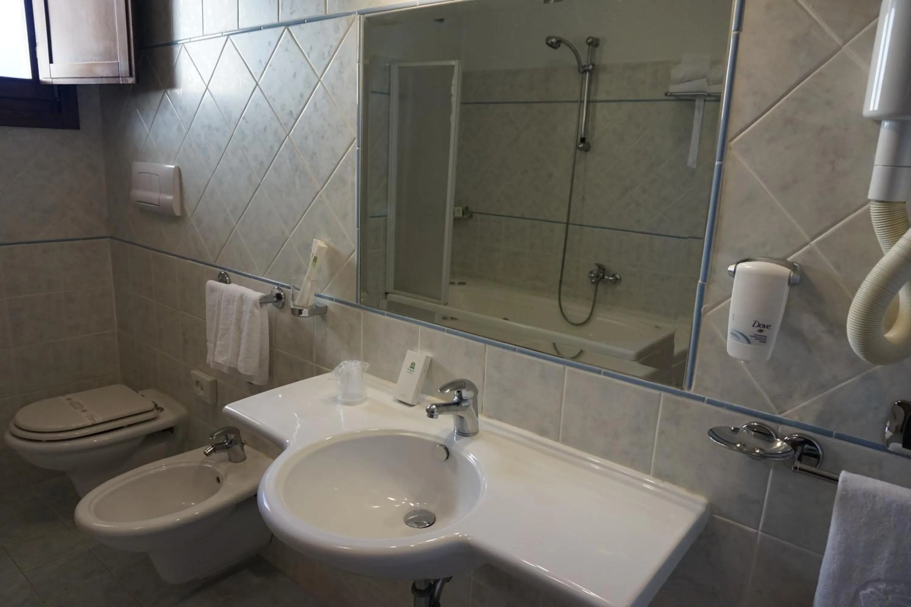 Bathroom in Bel Sito Hotel Due Torri