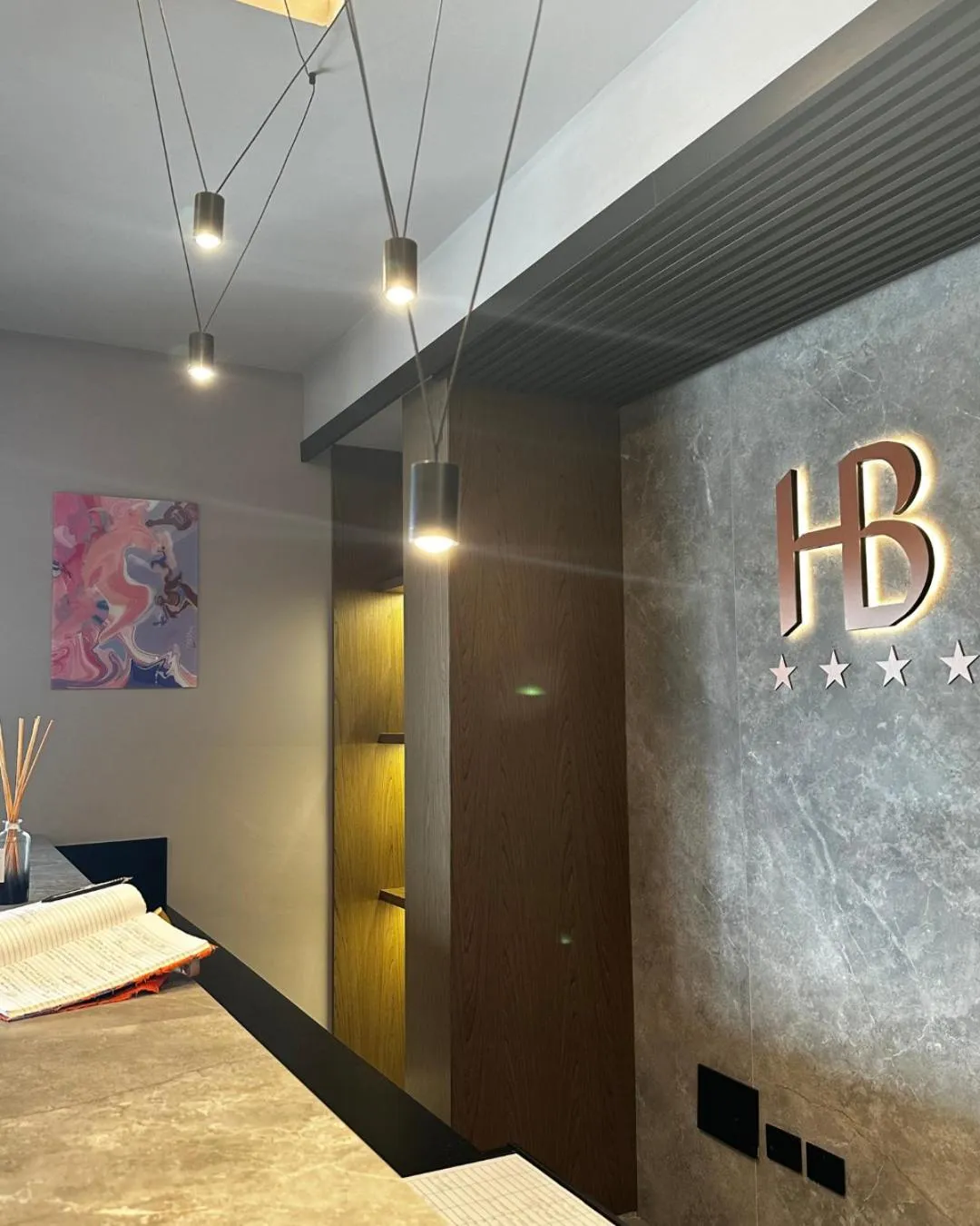 Lobby or reception, Bed in Bel Sito Hotel Due Torri