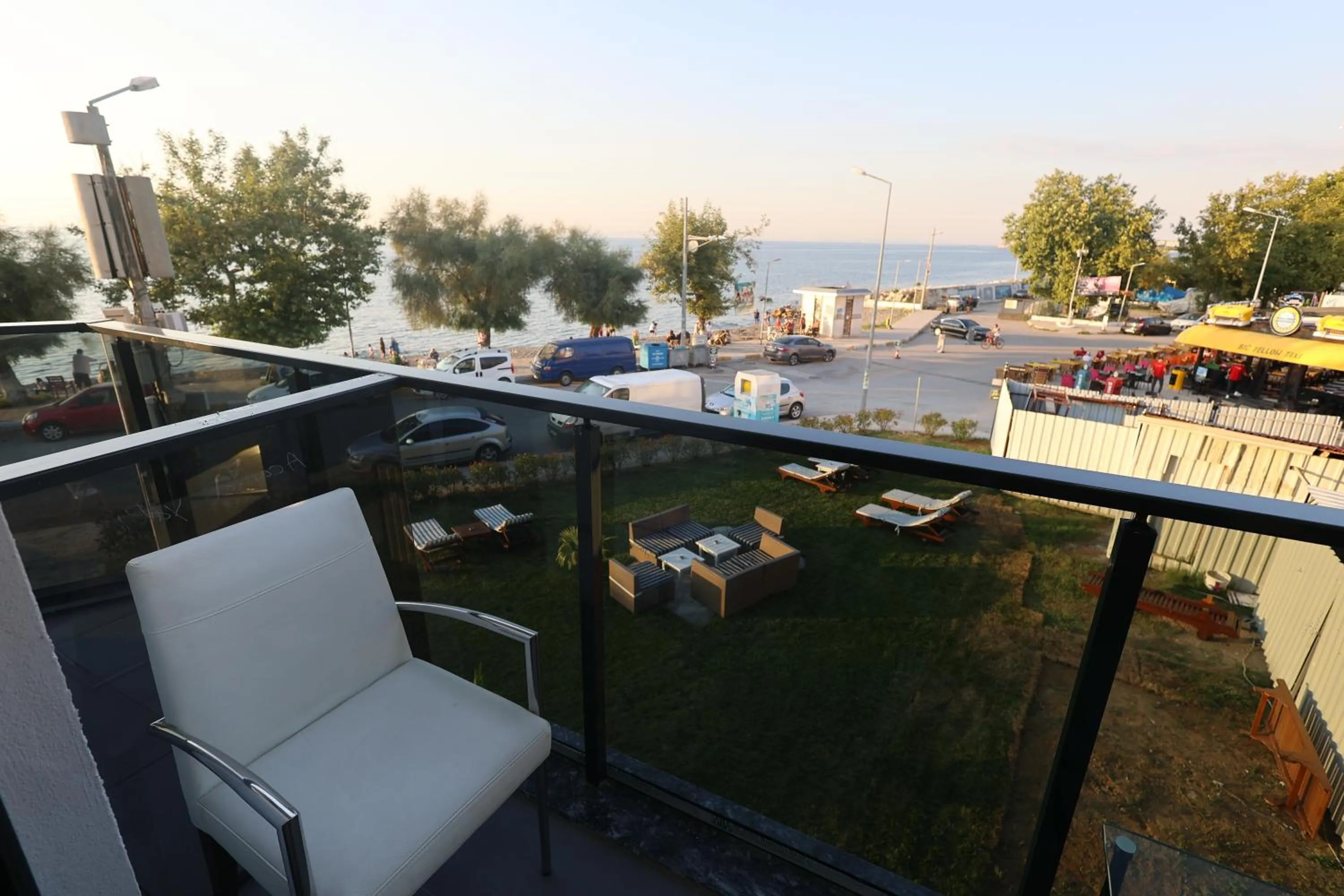 Balcony/Terrace in Taşliman Otel